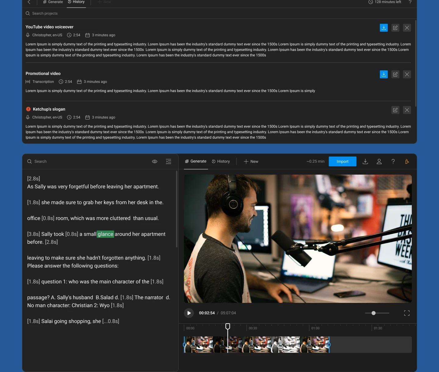Animation & Motion Asset Manager — Изображение №16 — Интерфейсы на Dprofile
