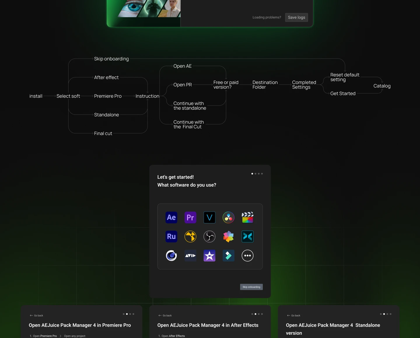 Animation & Motion Asset Manager — Изображение №5 — Интерфейсы на Dprofile