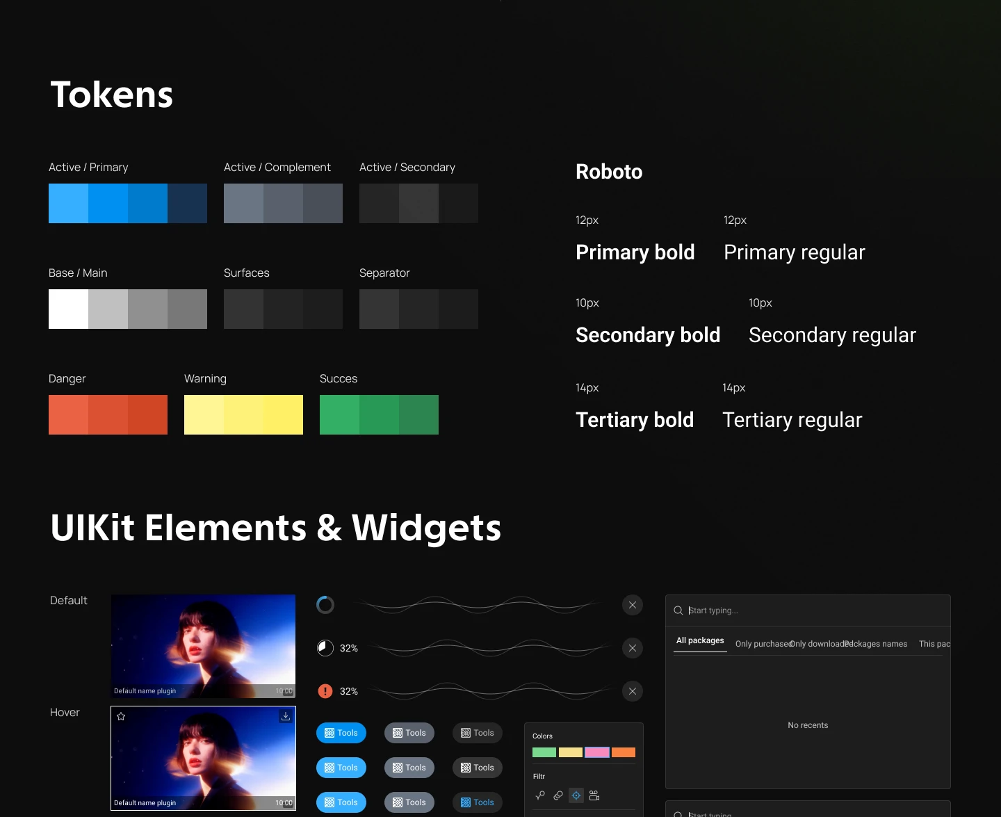 Animation & Motion Asset Manager — Изображение №2 — Интерфейсы на Dprofile