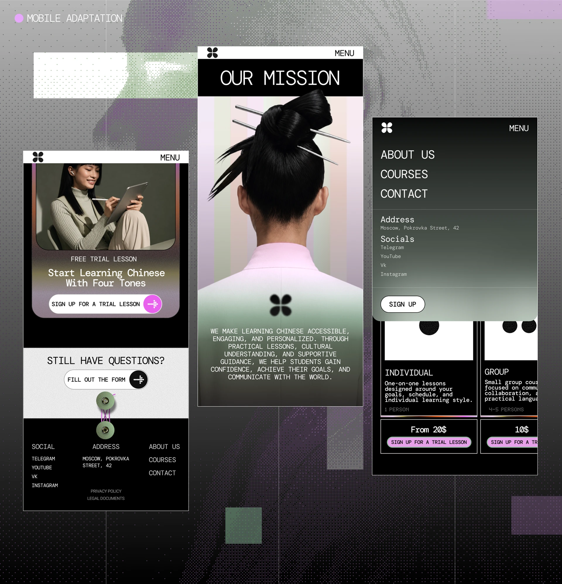 FOUR TONES|Айдентика — Изображение №4 — Интерфейсы, Брендинг на Dprofile
