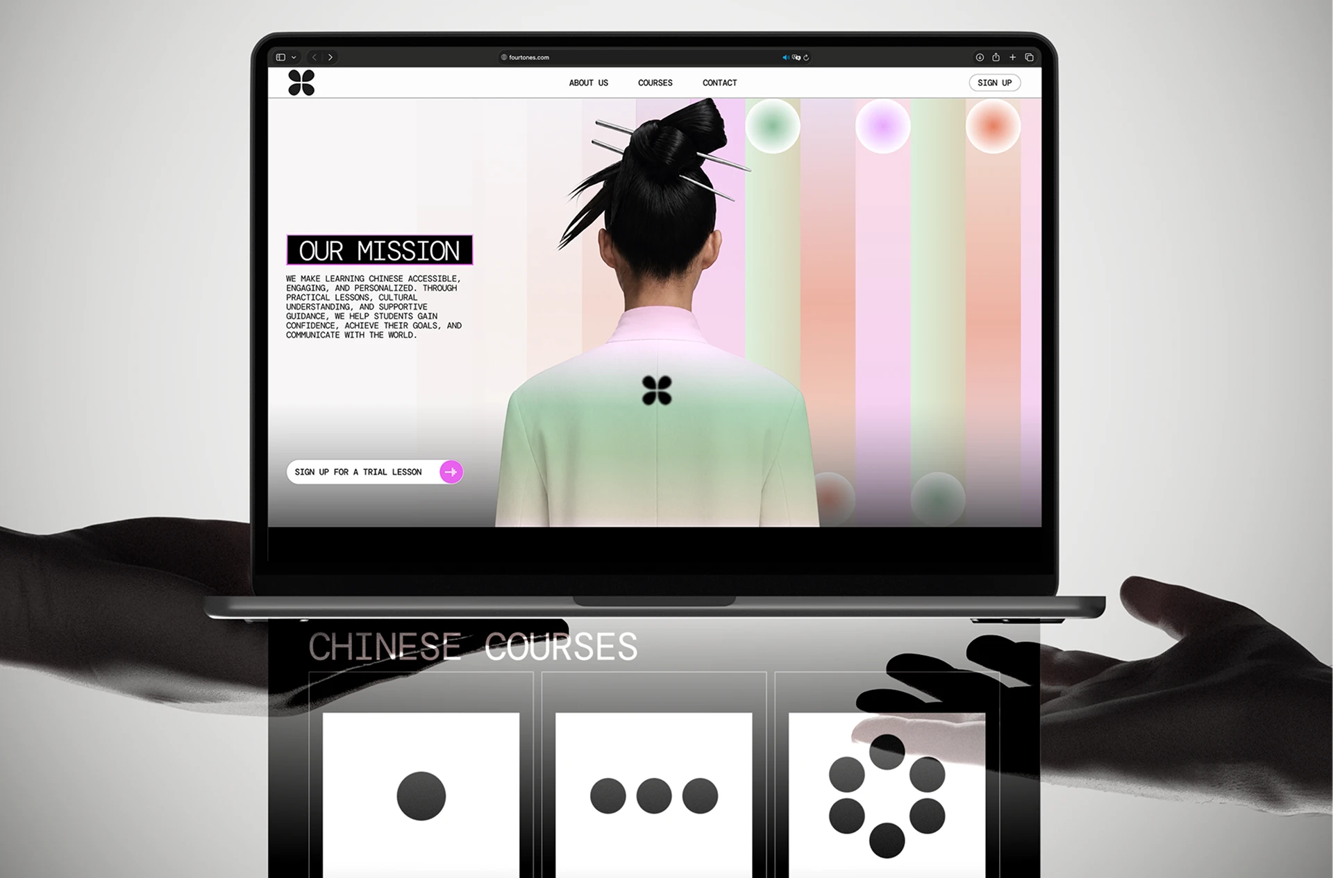 FOUR TONES|Айдентика — Изображение №13 — Интерфейсы, Брендинг на Dprofile