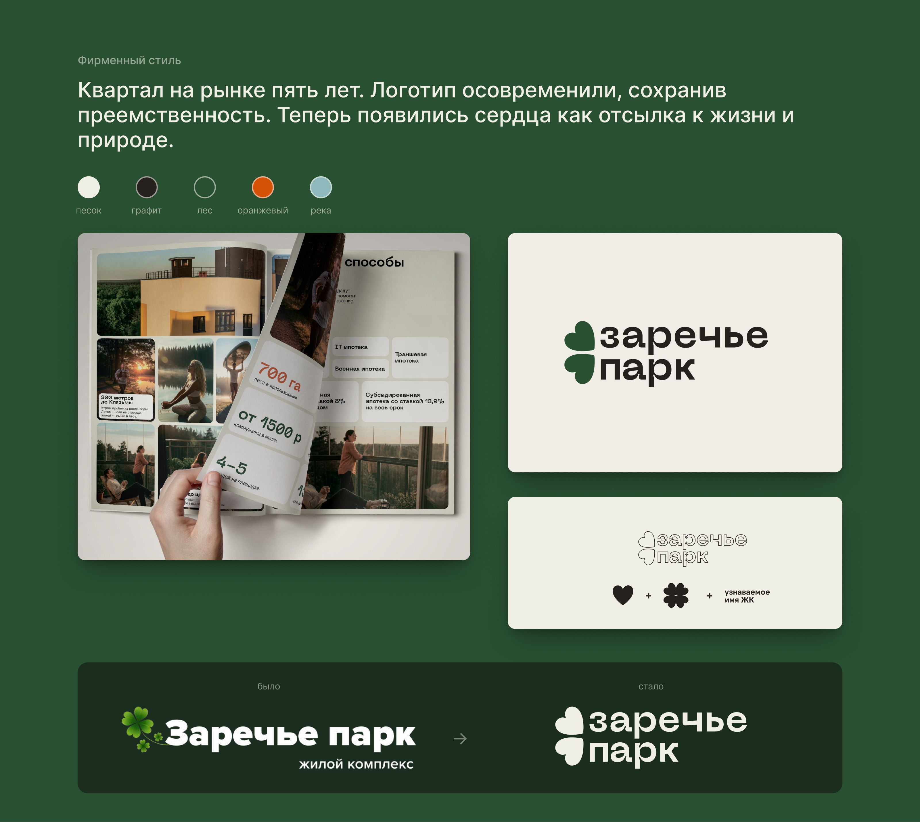 Заречье Парк | Сайт ЖК, в рамках переупаковки бренда. — Изображение №3 — Интерфейсы, Брендинг на Dprofile