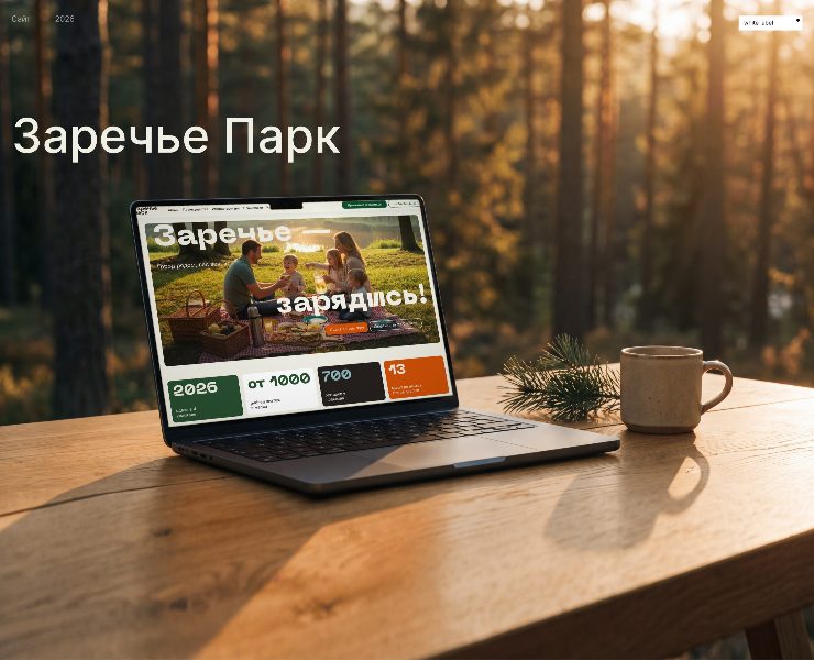 Заречье Парк | Сайт ЖК, калькулятор и планировки — Интерфейсы, Брендинг на Dprofile