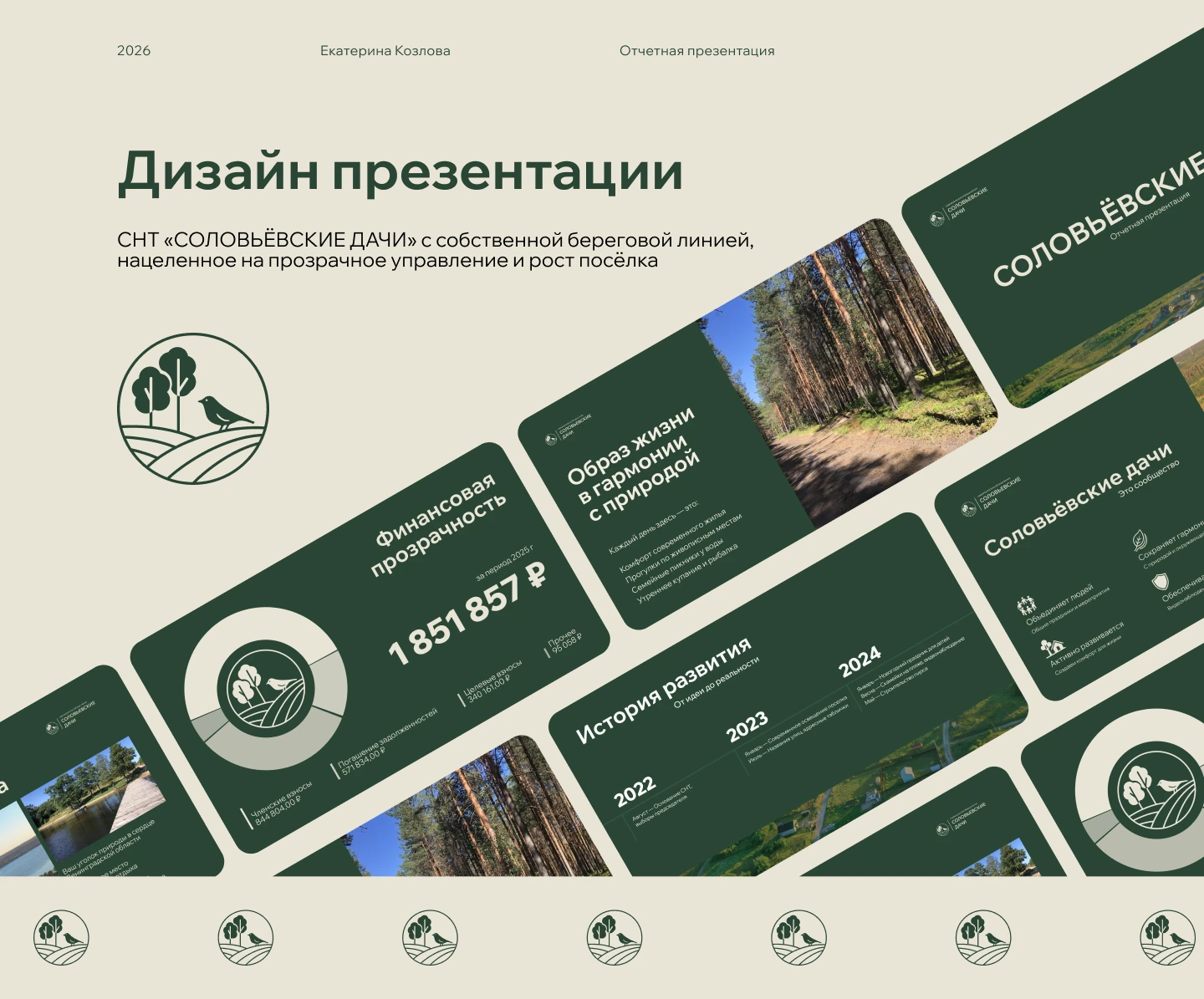 Отчетная презентация — Изображение №1 — Графика, Маркетинг на Dprofile