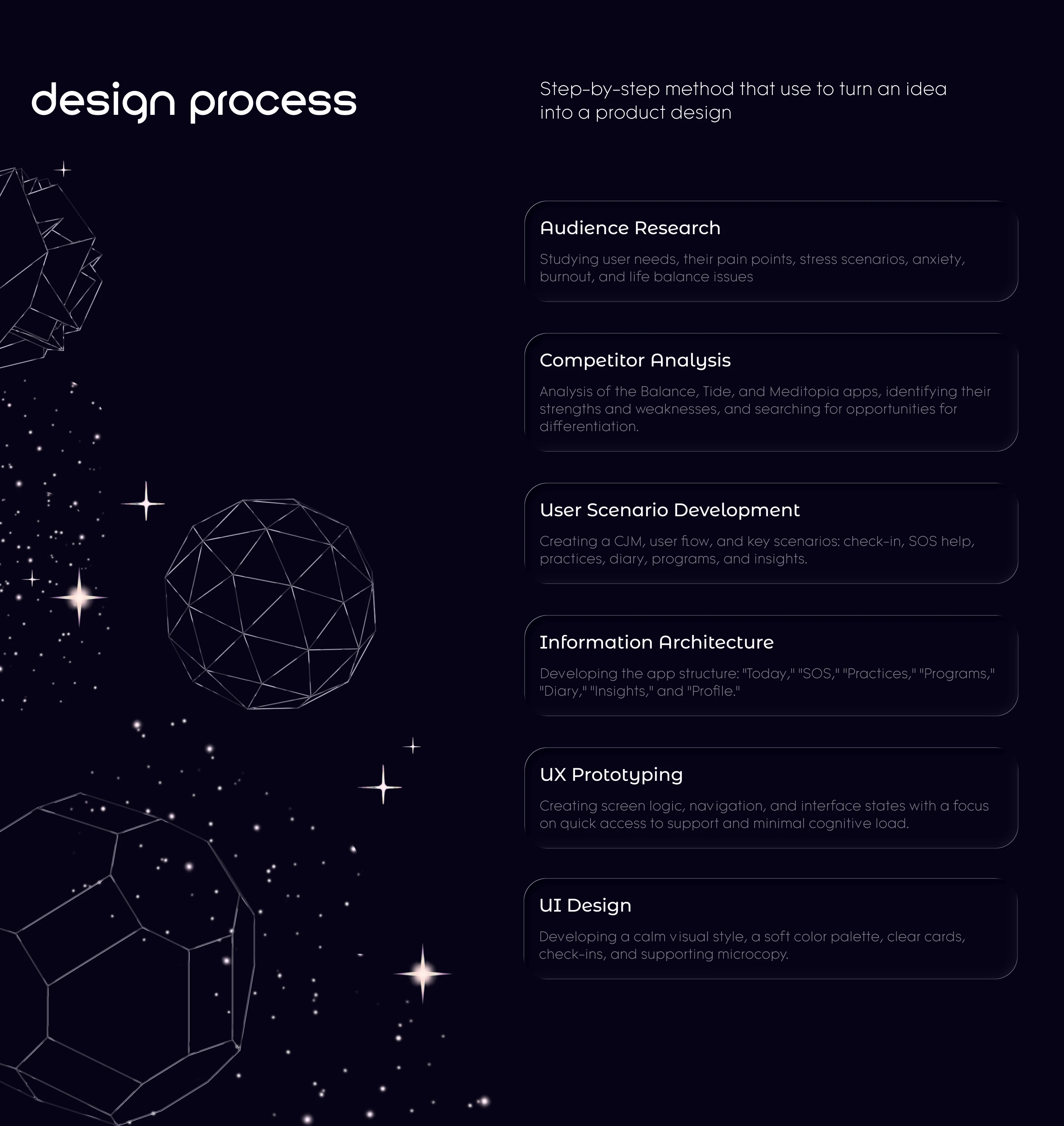 MindfulMe | Mobile App Design | UX/UI design — Изображение №5 — Интерфейсы на Dprofile