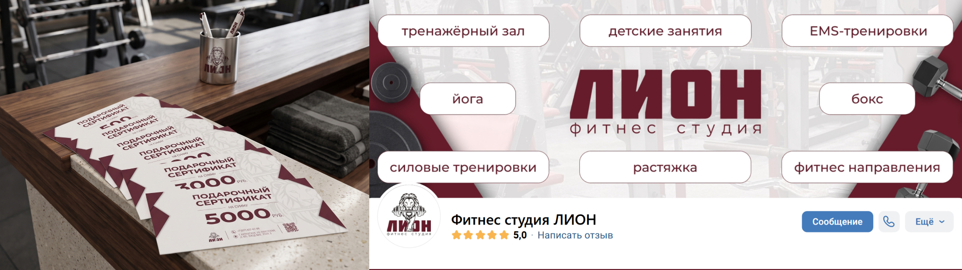 Ребрендинг логотипа фитнес студии — Изображение №6 — Брендинг, Графика на Dprofile