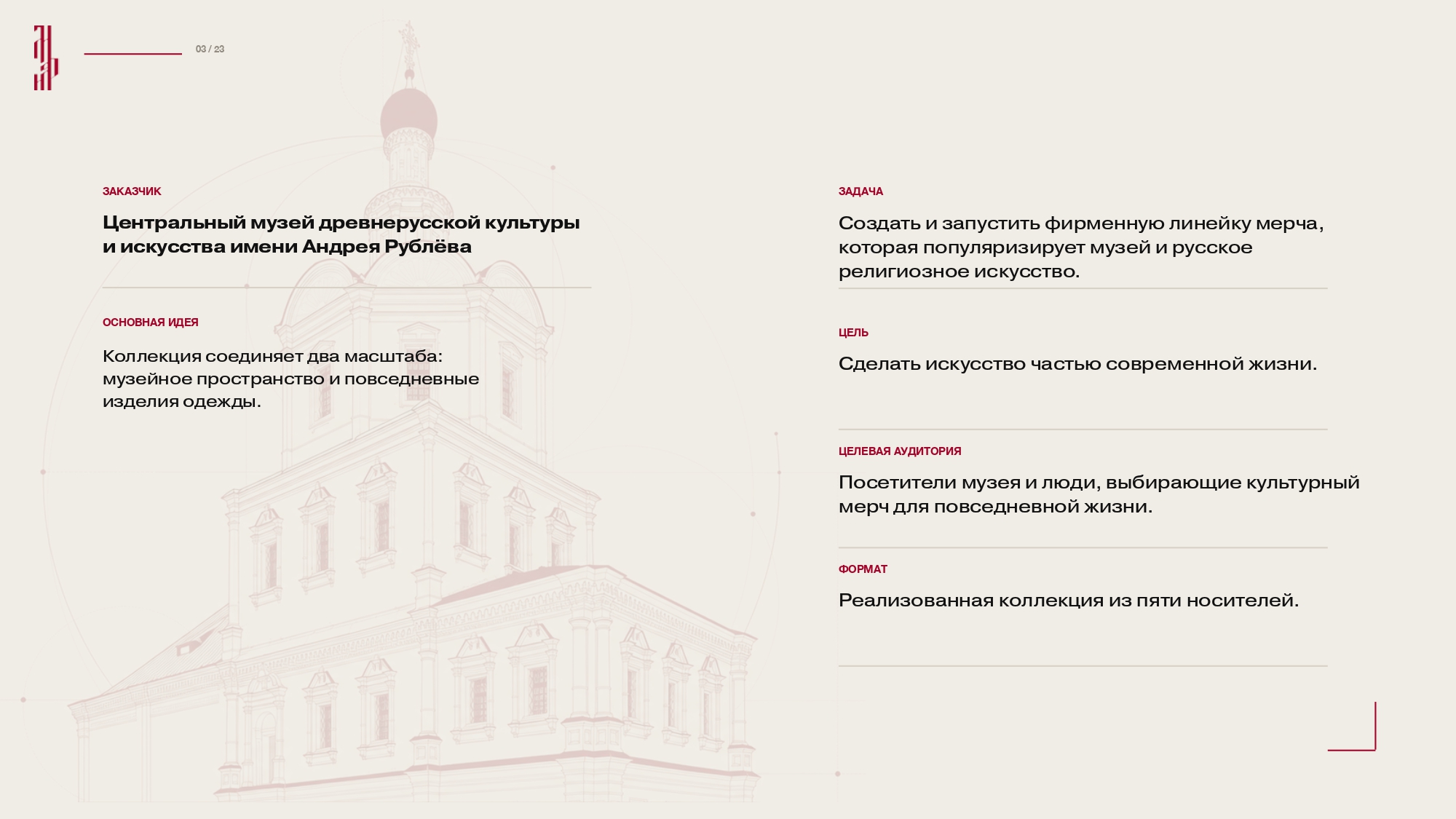 СУВЕНИРНАЯ ПРОДУКЦИЯ МУЗЕЯ ИМЕНИ АНДРЕЯ РУБЛЕВА — Изображение №3 — Интерфейсы, Брендинг на Dprofile