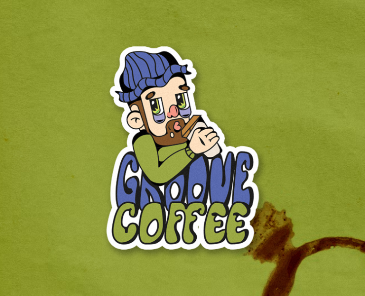 Groove Coffee — Брендинг на Dprofile