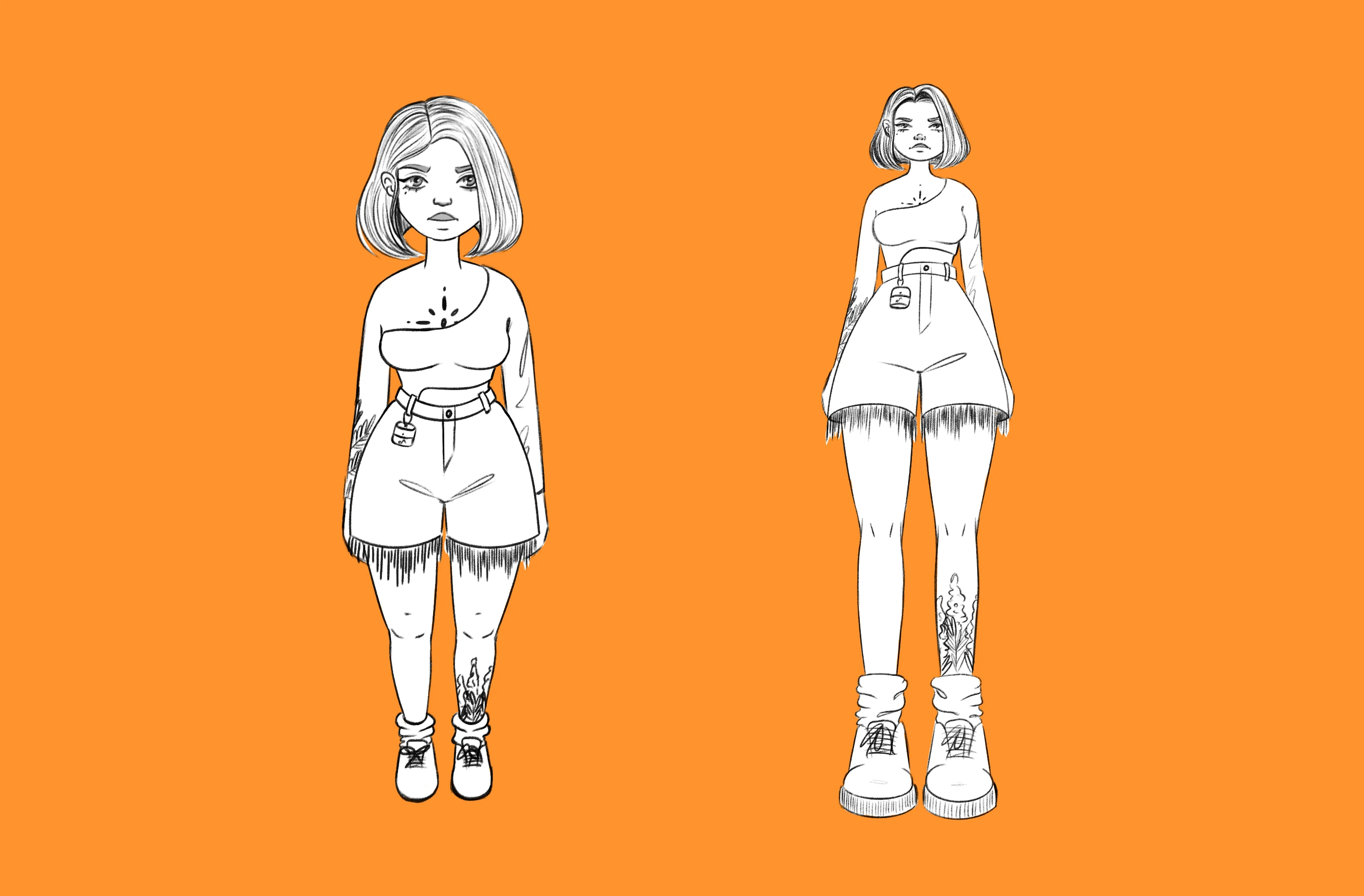 Дизайн персонажа 𝄀 Character design — Изображение №7 — Иллюстрация на Dprofile
