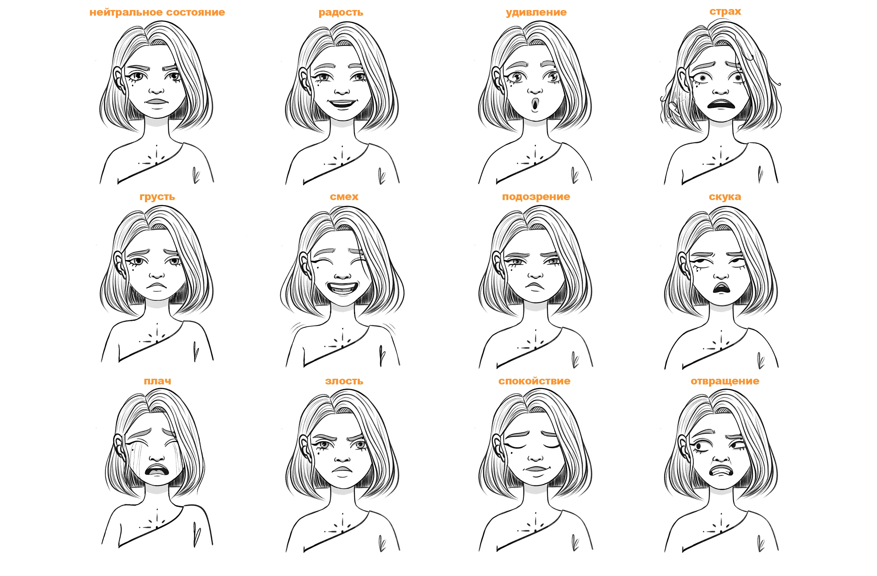 Дизайн персонажа 𝄀 Character design — Изображение №9 — Иллюстрация на Dprofile