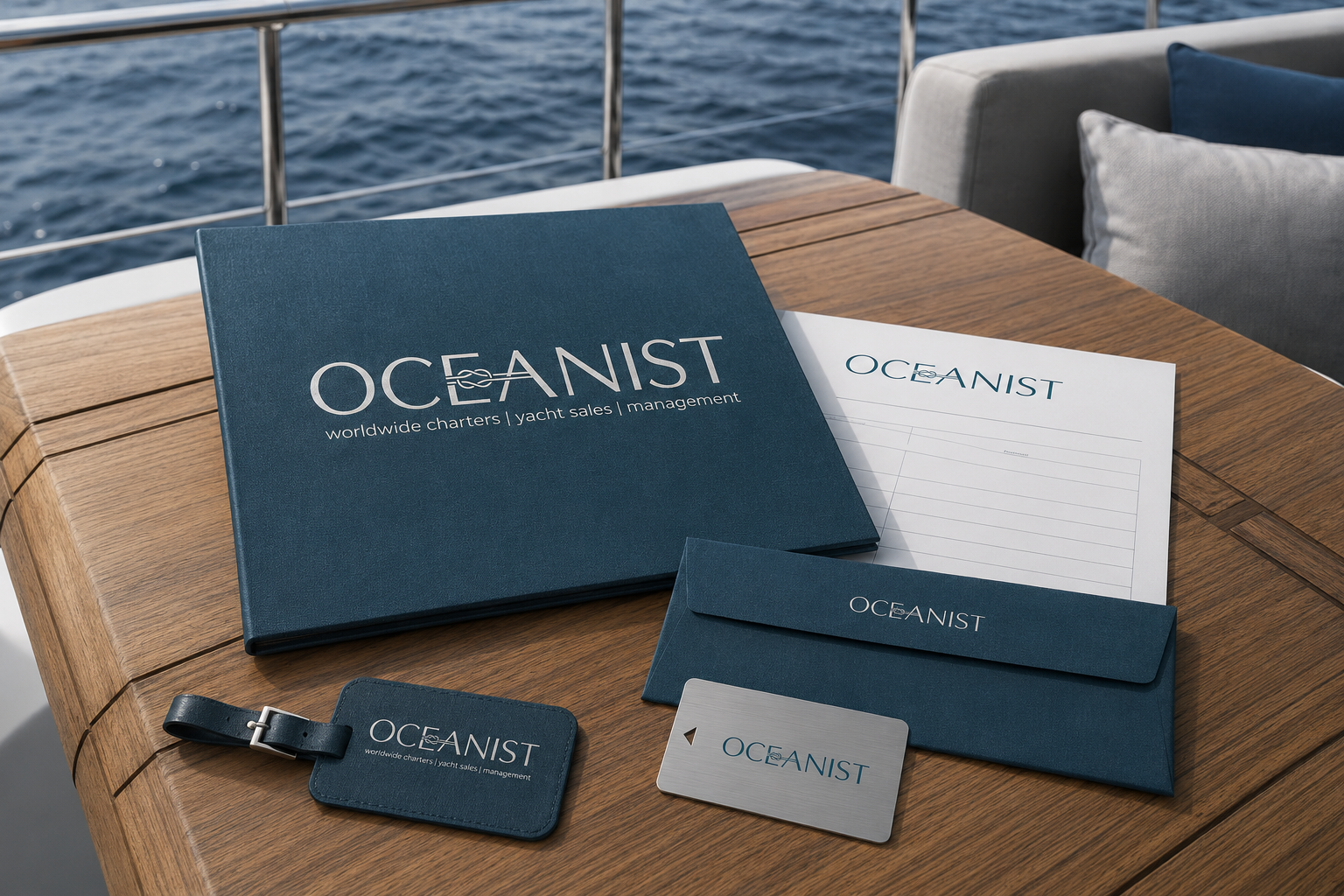OCEANIST — айдентика яхтенной компании — Изображение №3 — Брендинг на Dprofile