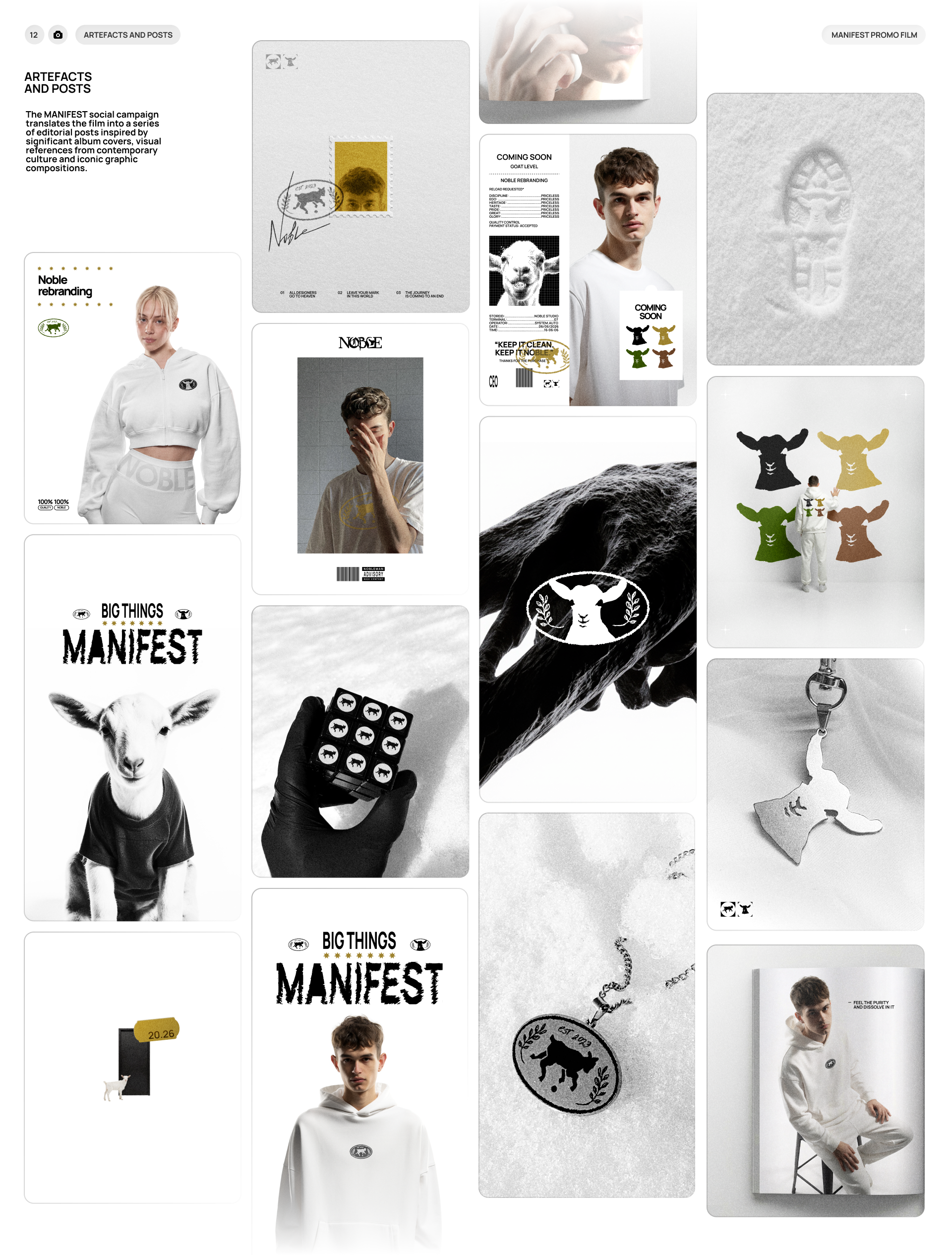 GOAT × MANIFEST | A Cinematic Campaign — Изображение №8 — Брендинг, Нейро на Dprofile