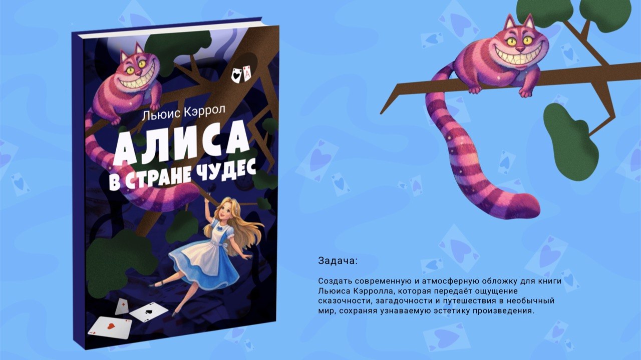 Обложка книги "Алиса в стране чудес" — Изображение №2 — Иллюстрация на Dprofile