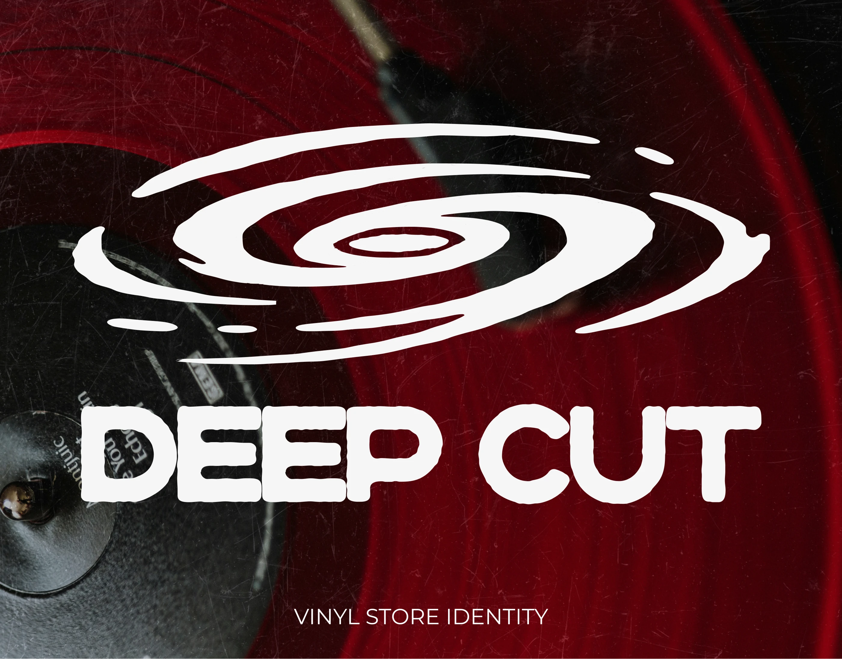 DEEP CUT — Vinyl Store Brand Identity — Изображение №1 — Брендинг, Графика на Dprofile