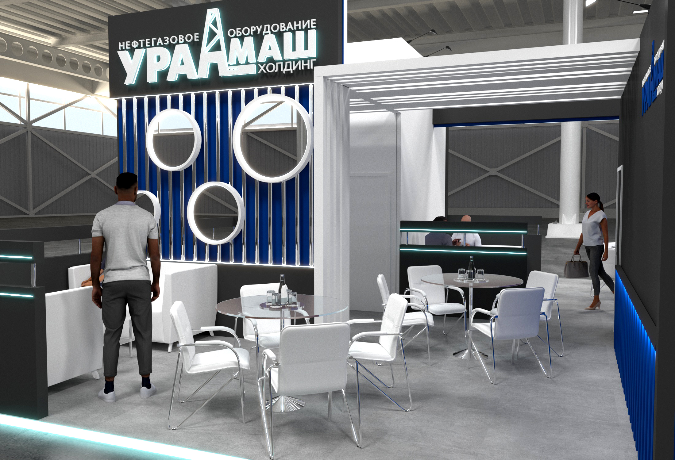 Выставочный стенд "УРАЛМАШ" — Изображение №8 — 3D на Dprofile