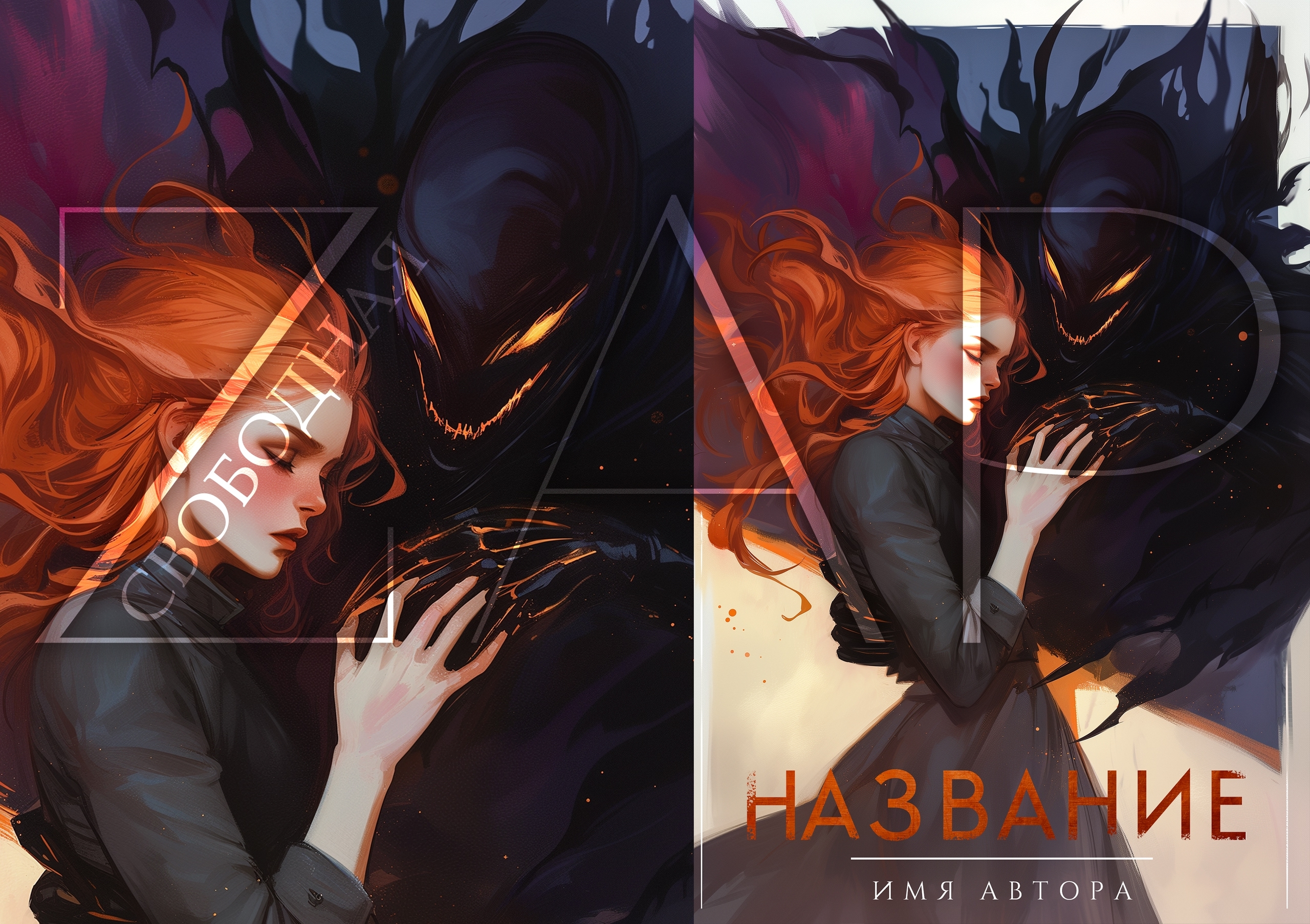 Обложки c историями — Изображение №12 — Иллюстрация, Нейро на Dprofile