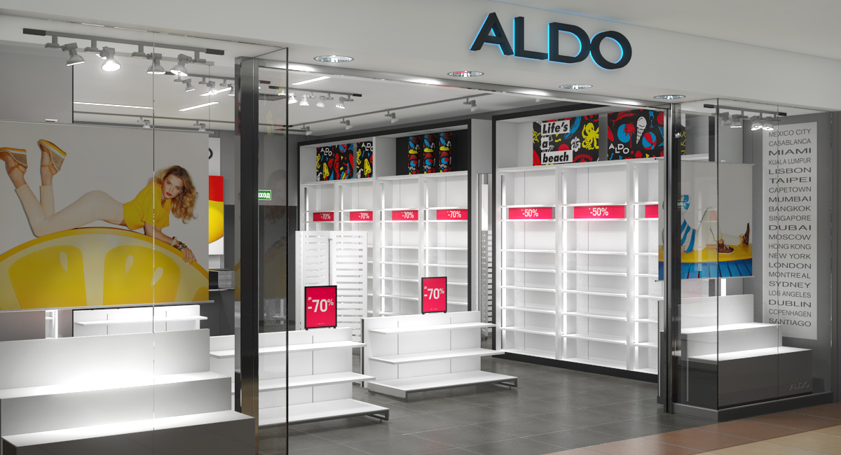 Магазин «ALDO» — Изображение №3 — Архитектура на Dprofile