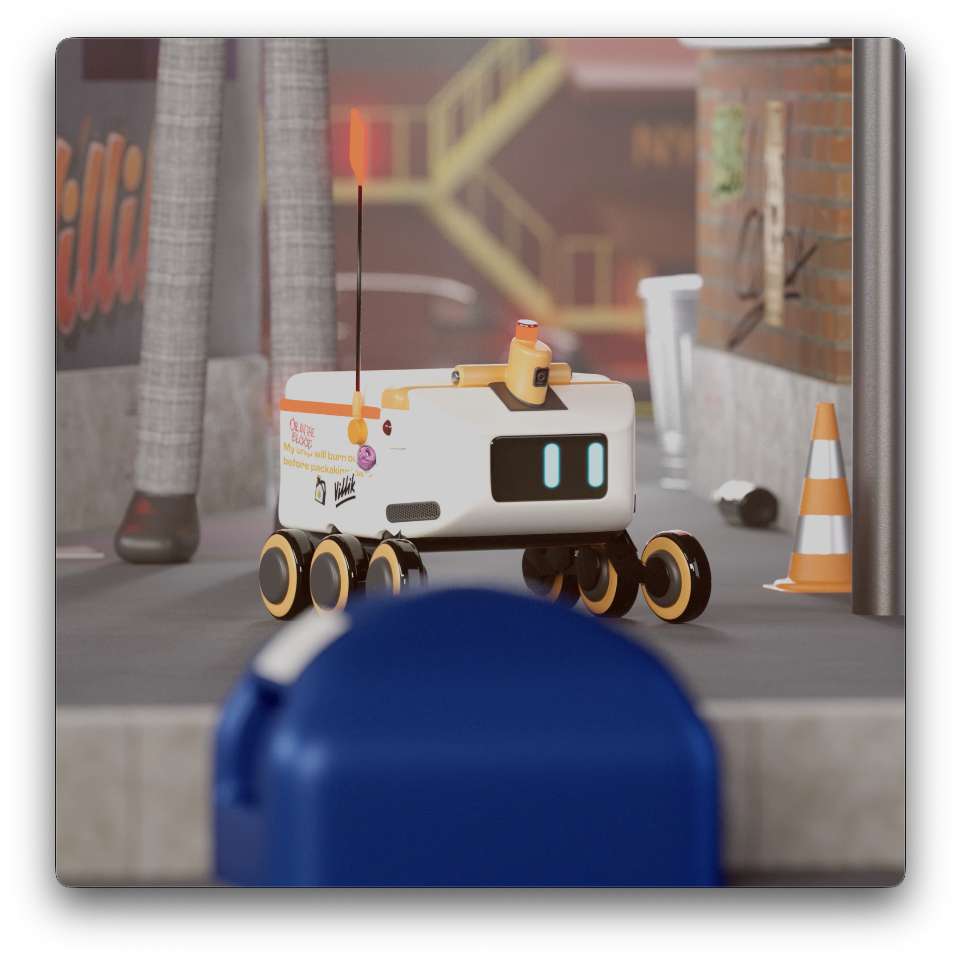 Robot — 3D Motion Design — Изображение №2 — 3D, Анимация на Dprofile