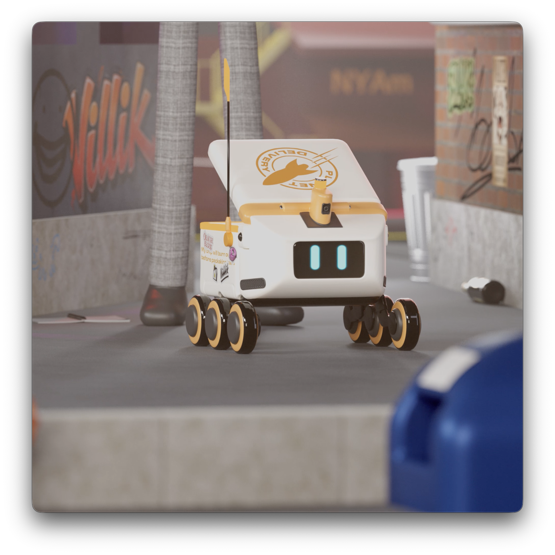 Robot — 3D Motion Design — Изображение №3 — 3D, Анимация на Dprofile