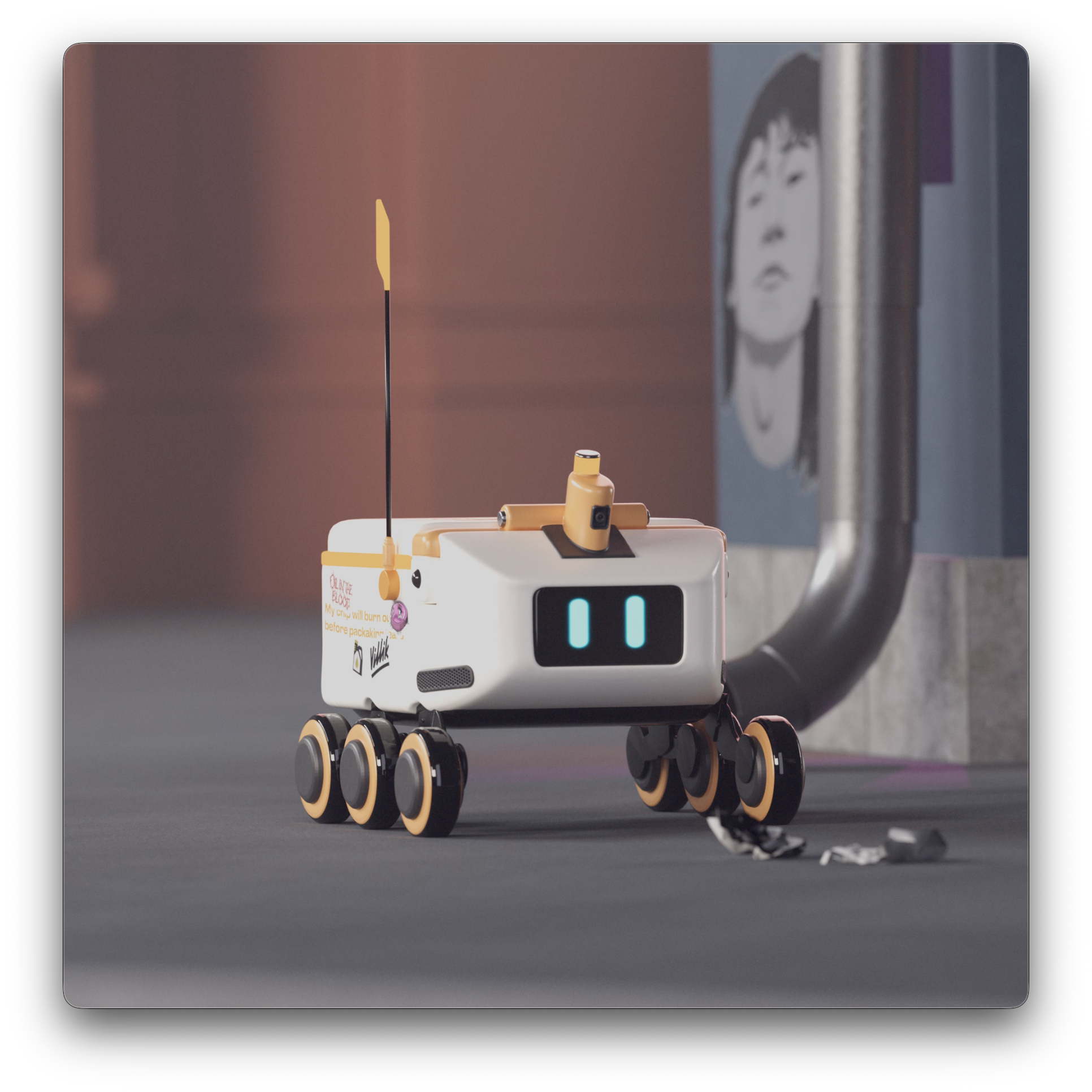 Robot — 3D Motion Design — Изображение №1 — 3D, Анимация на Dprofile
