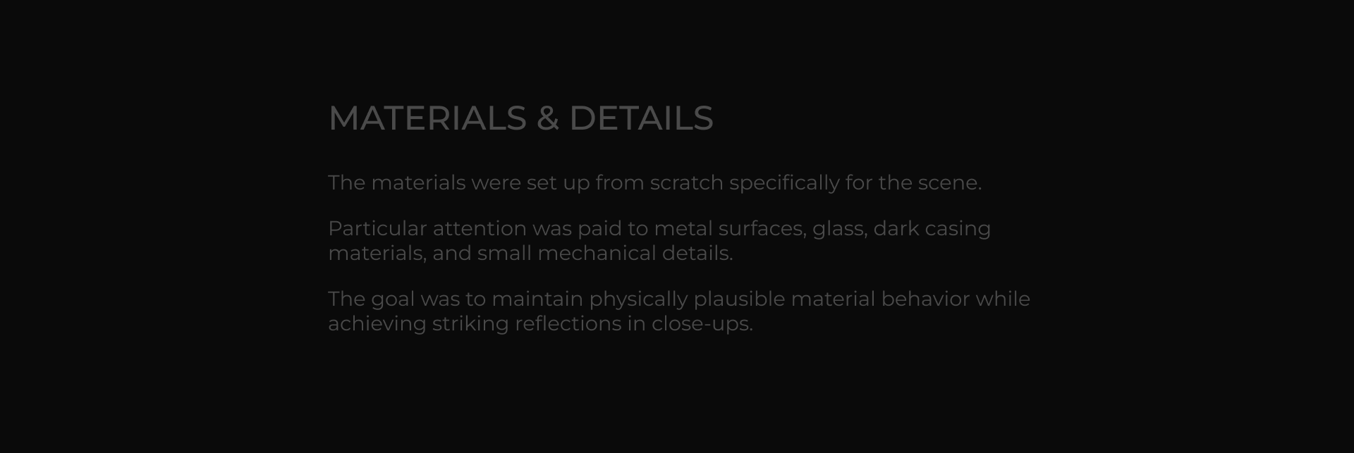 Personal project / 3D product visualization study — Изображение №4 — 3D, Анимация на Dprofile