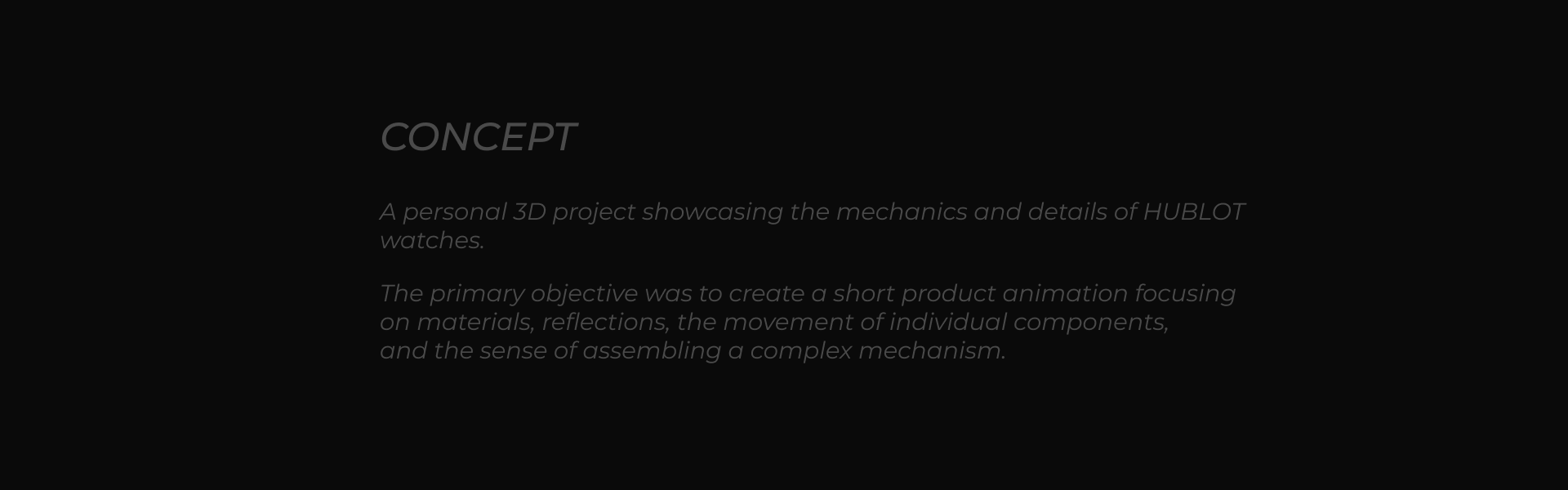 Personal project / 3D product visualization study — Изображение №1 — 3D, Анимация на Dprofile