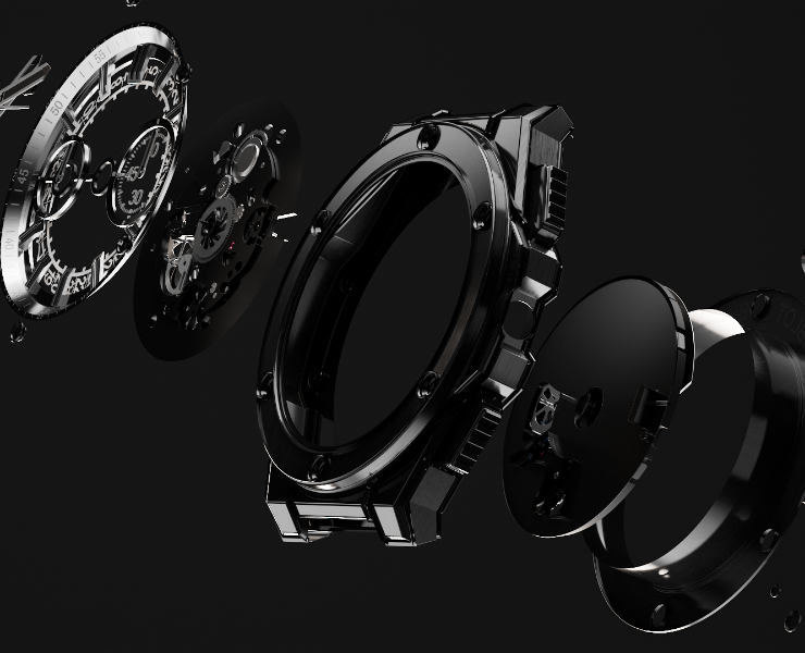 Personal project / 3D product visualization study — 3D, Анимация на Dprofile