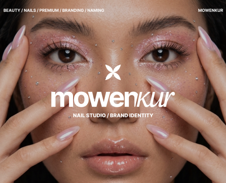MOWENKUR |Брендинг ногтевой студии — Брендинг на Dprofile