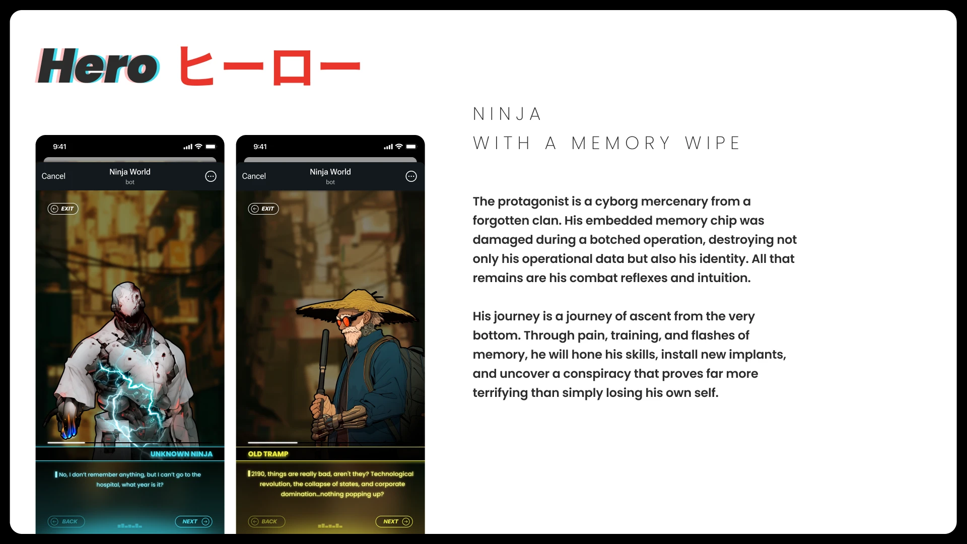 ПРОЕКТ: NINJA WORLD — Изображение №10 — Интерфейсы, Иллюстрация на Dprofile