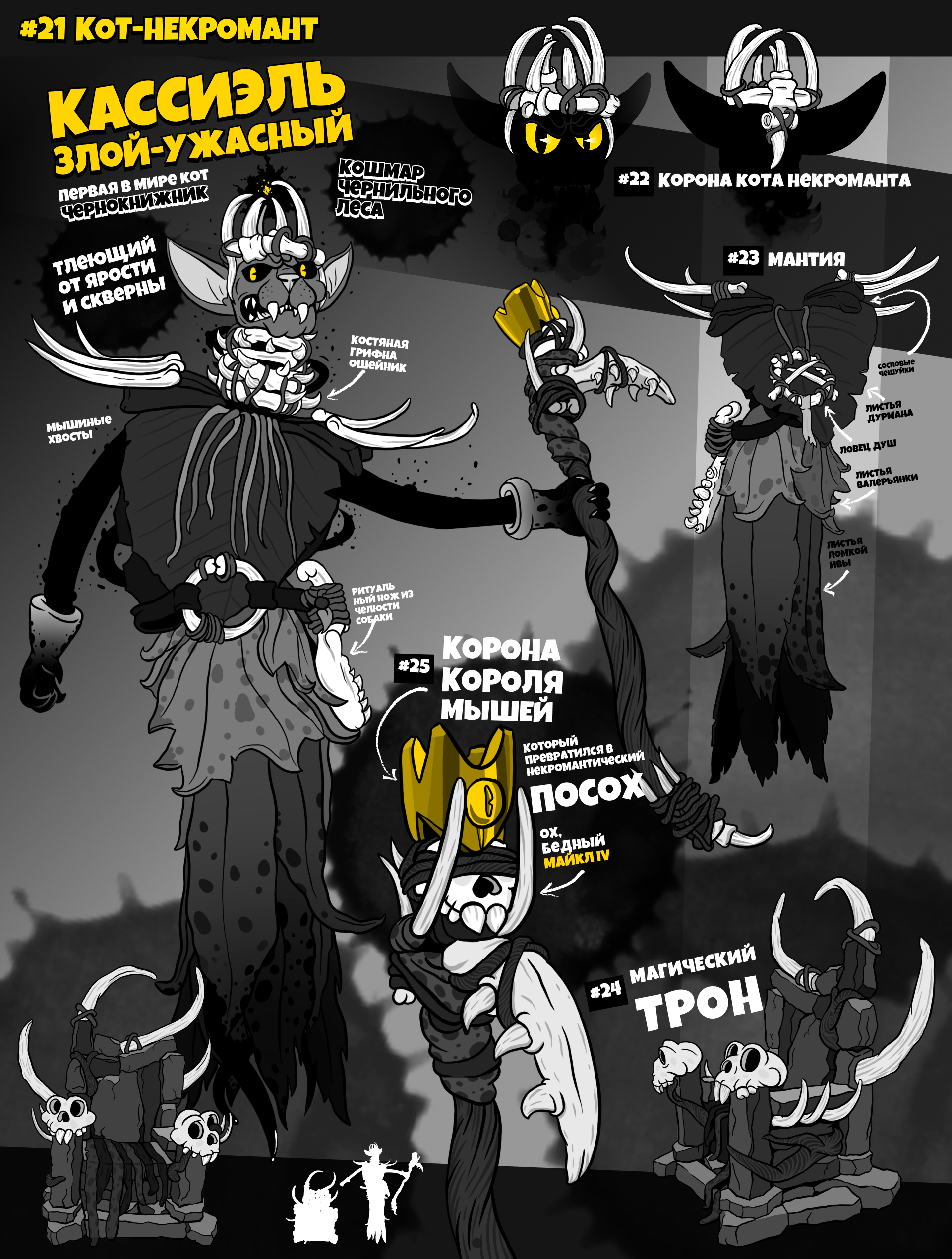 Ink Mice Blackwood Adventure Конкурсная работа Inkoctober 2… — Изображение №13 — Иллюстрация, Анимация на Dprofile