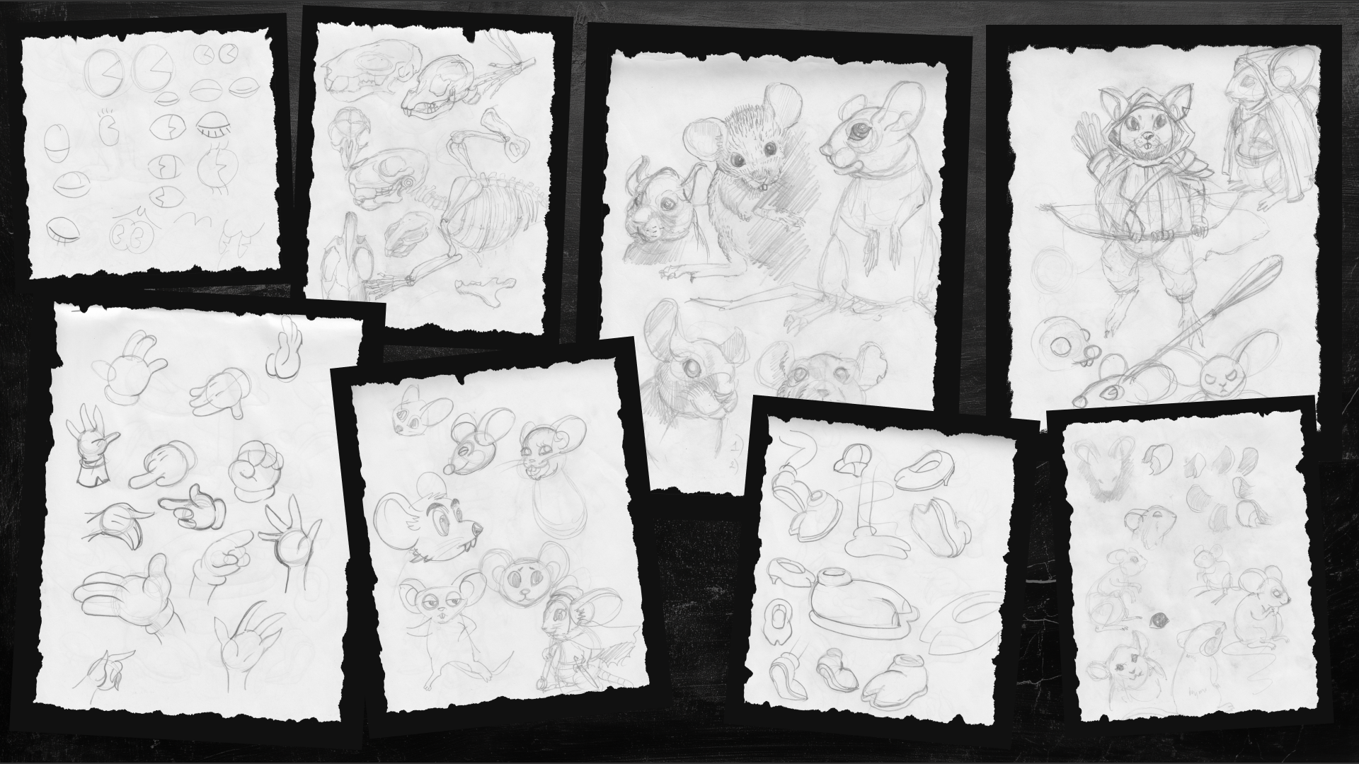 Ink Mice Blackwood Adventure Конкурсная работа Inkoctober 2… — Изображение №21 — Иллюстрация, Анимация на Dprofile