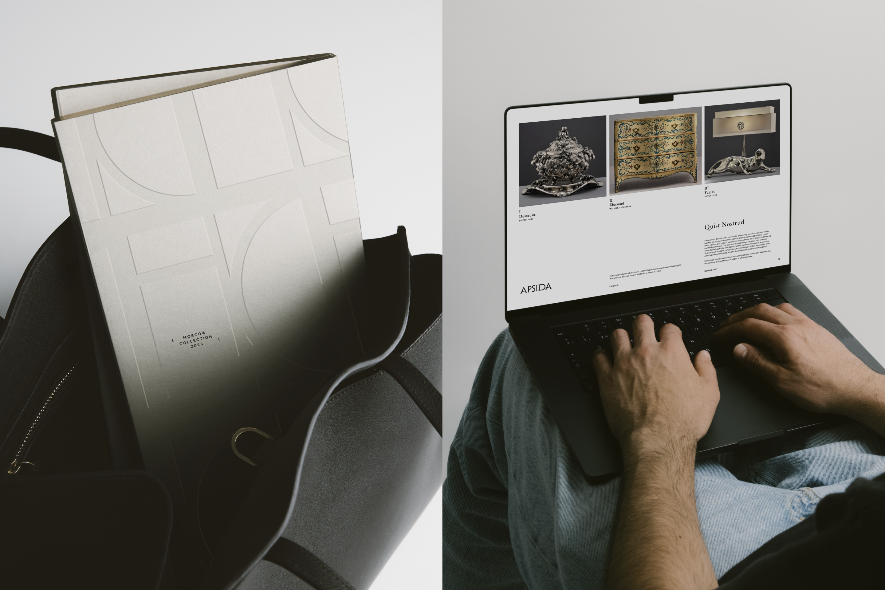 APSIDA | Architecture & Antiques — Изображение №2 — Брендинг на Dprofile