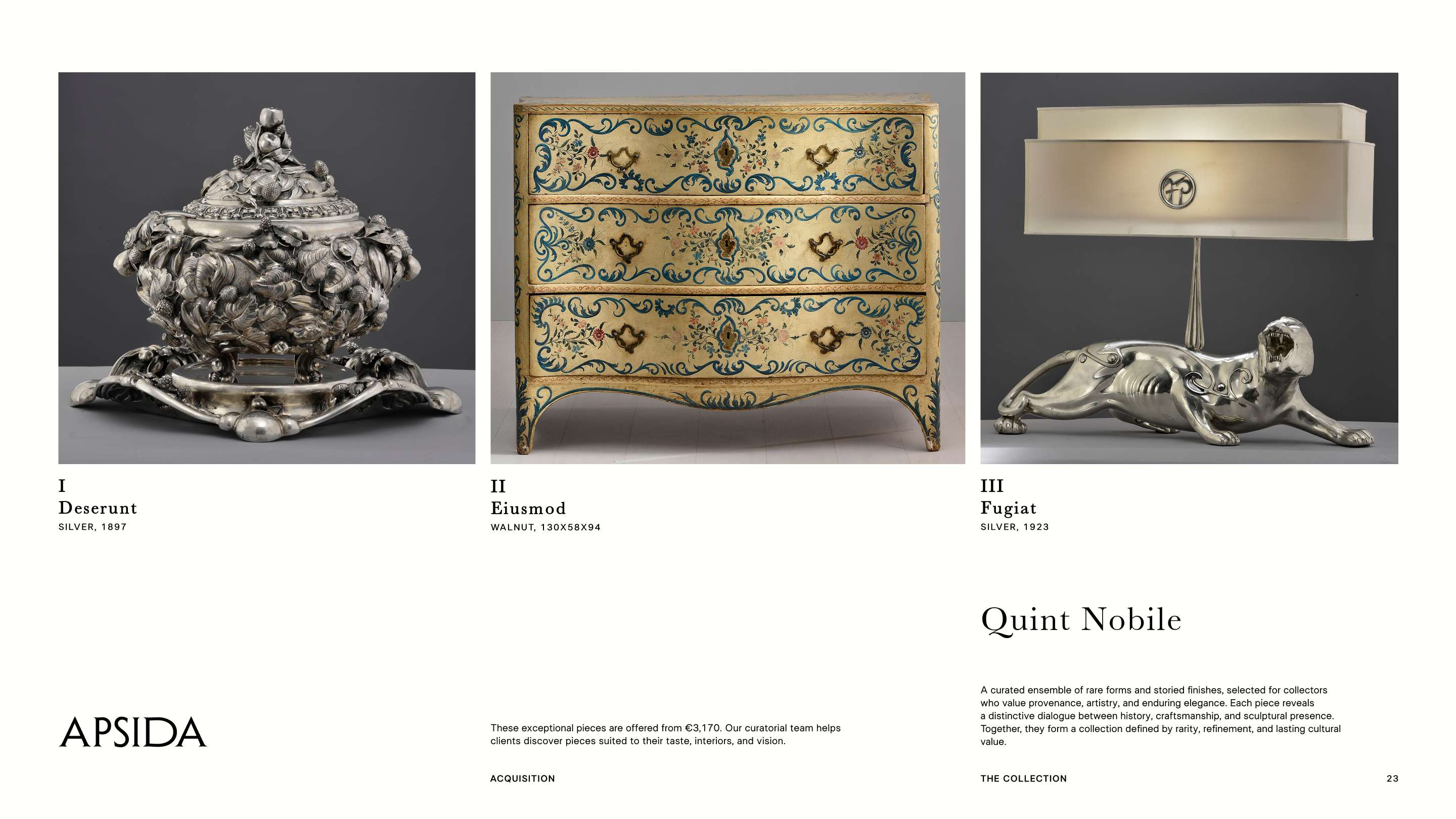 APSIDA | Architecture & Antiques — Изображение №3 — Брендинг на Dprofile