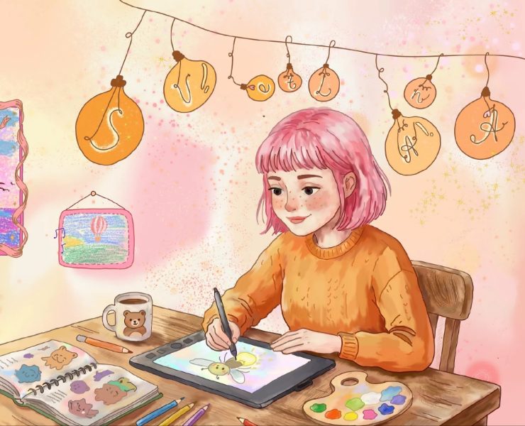Svetlana | Illustrator Portfolio — Иллюстрация на Dprofile