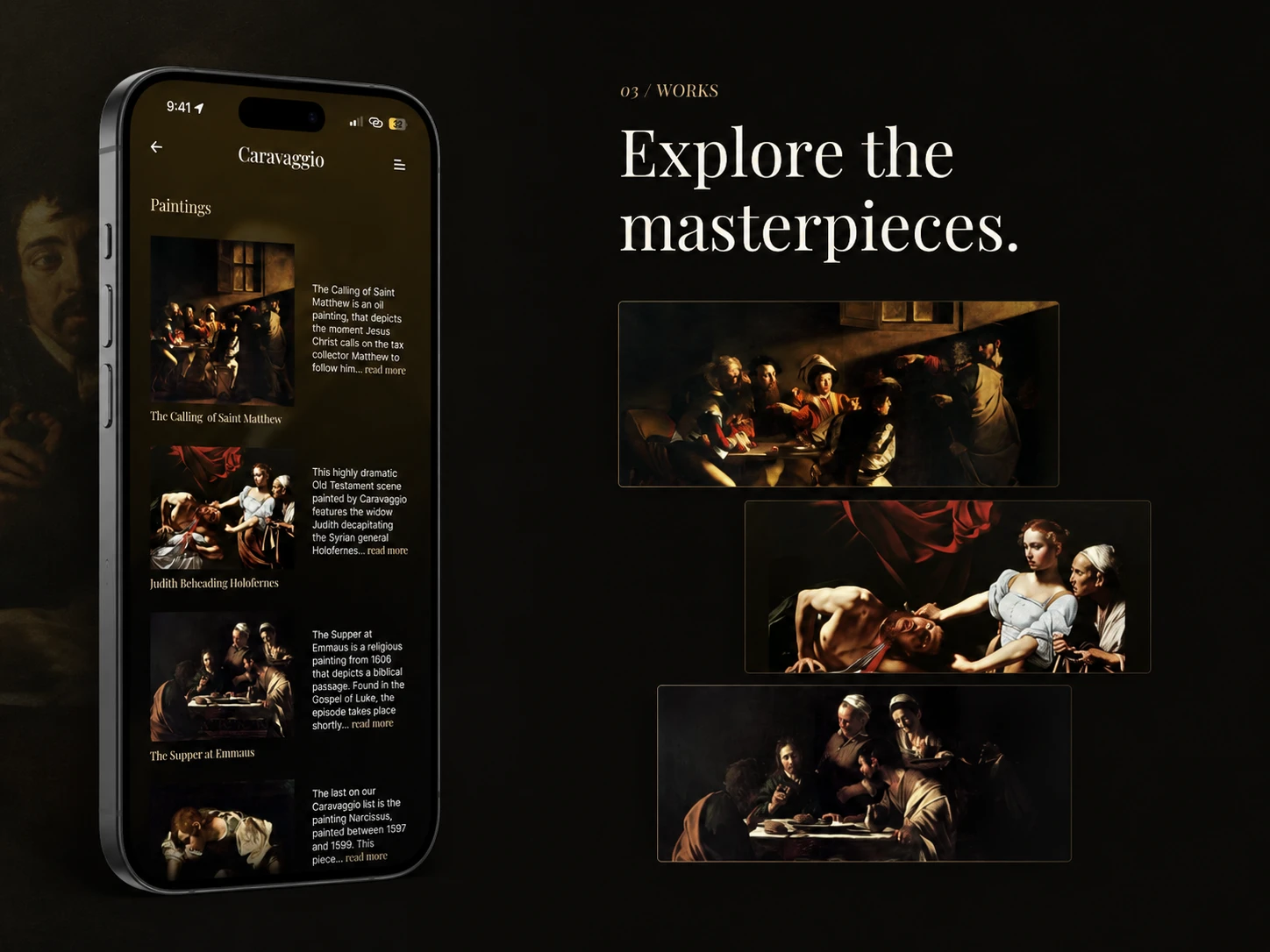 Art Museum Mobile App — Изображение №4 — Интерфейсы на Dprofile
