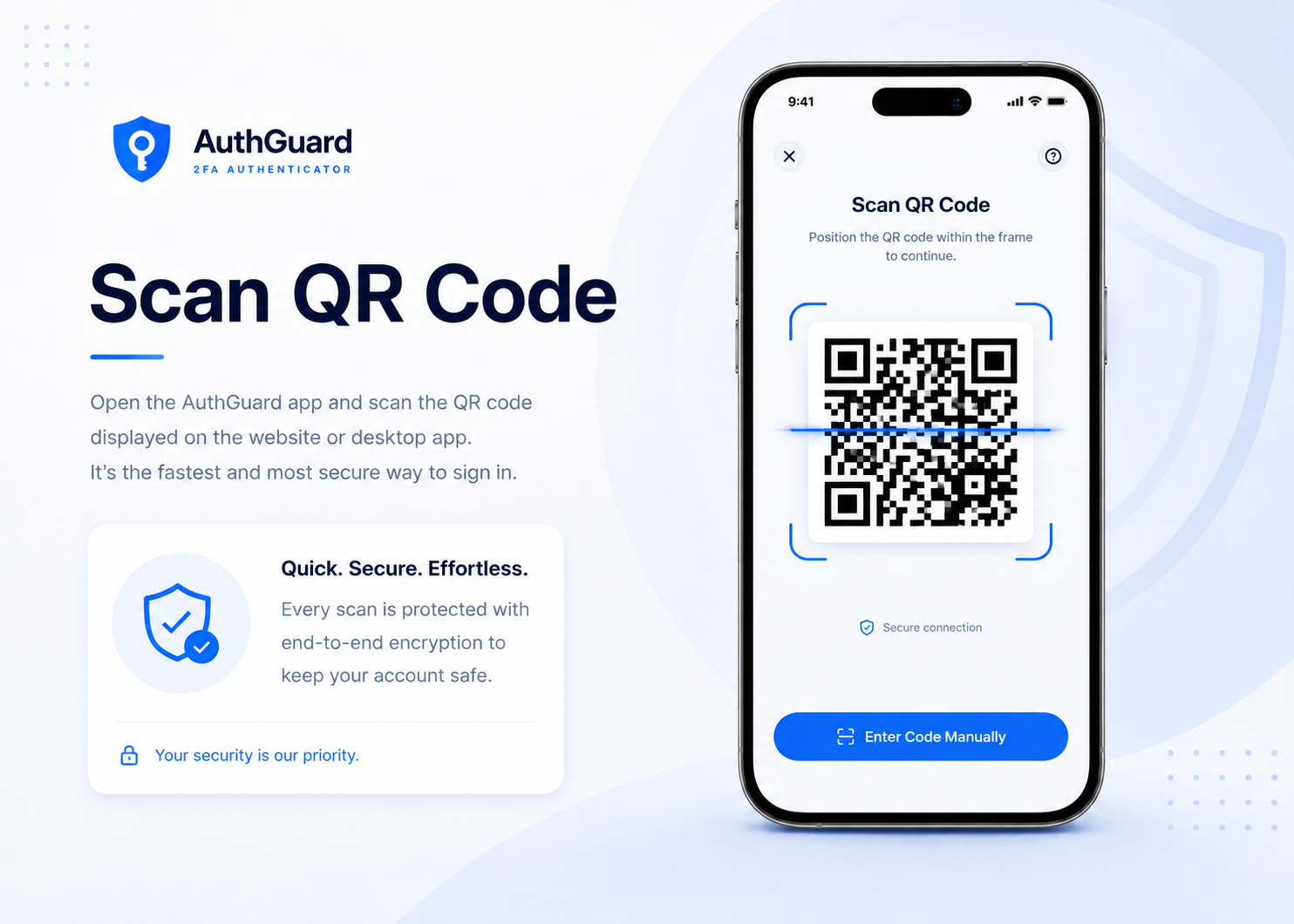 2FA Authenticator App — Изображение №4 — Интерфейсы на Dprofile