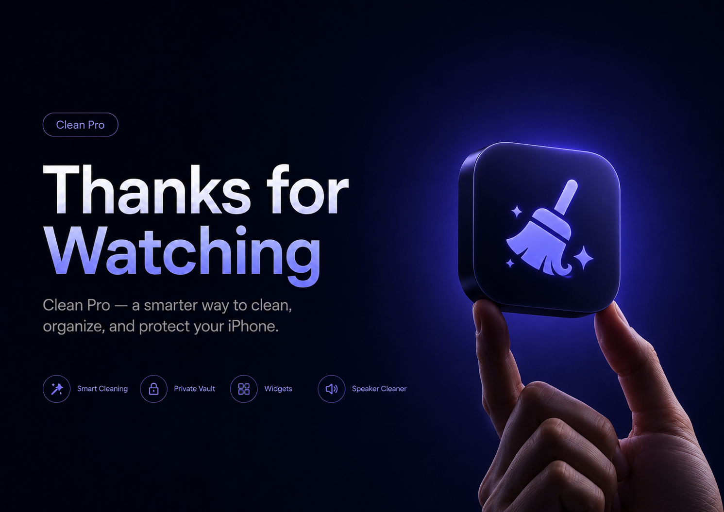 Clean Pro Smart iPhone Cleaner & Privacy App — Изображение №8 — Интерфейсы на Dprofile