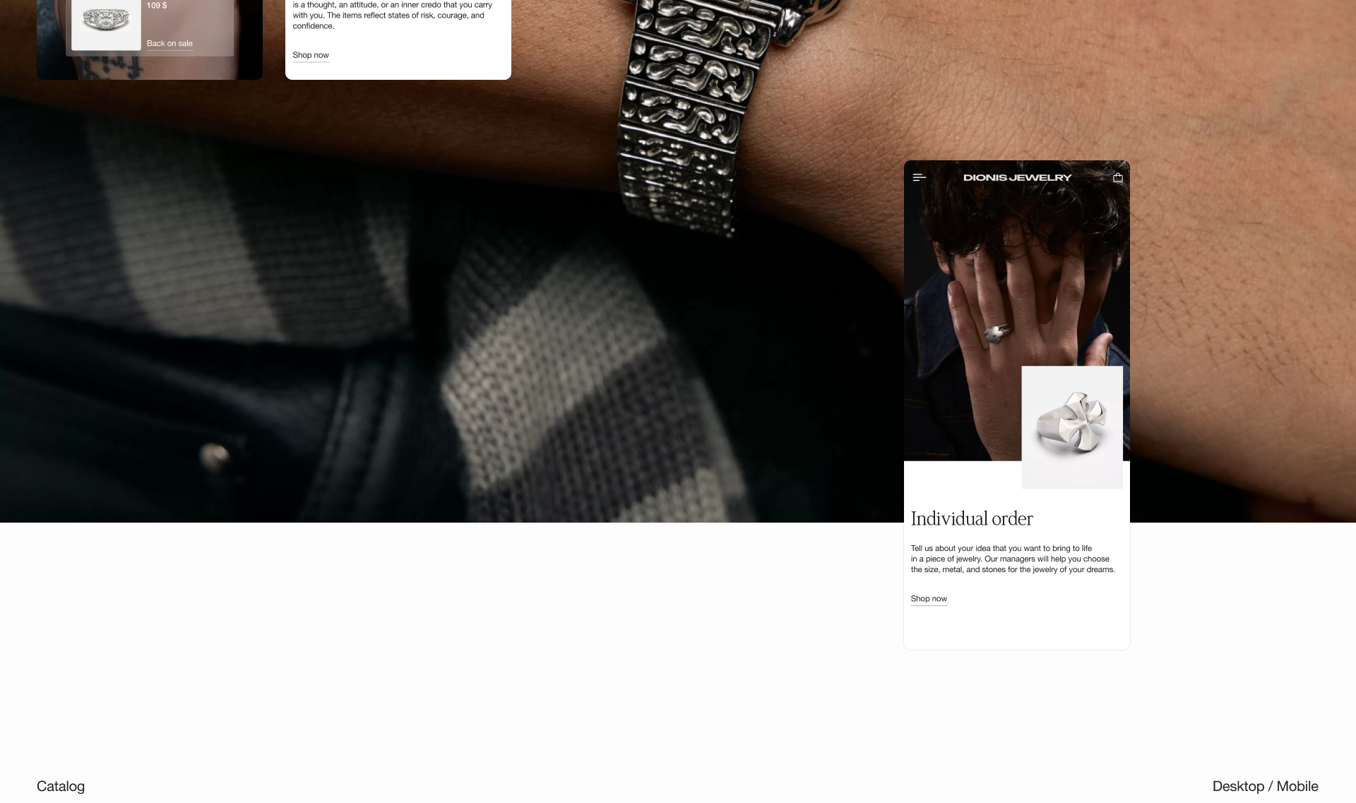 DIONIS JEWELRY — Изображение №8 — Интерфейсы на Dprofile