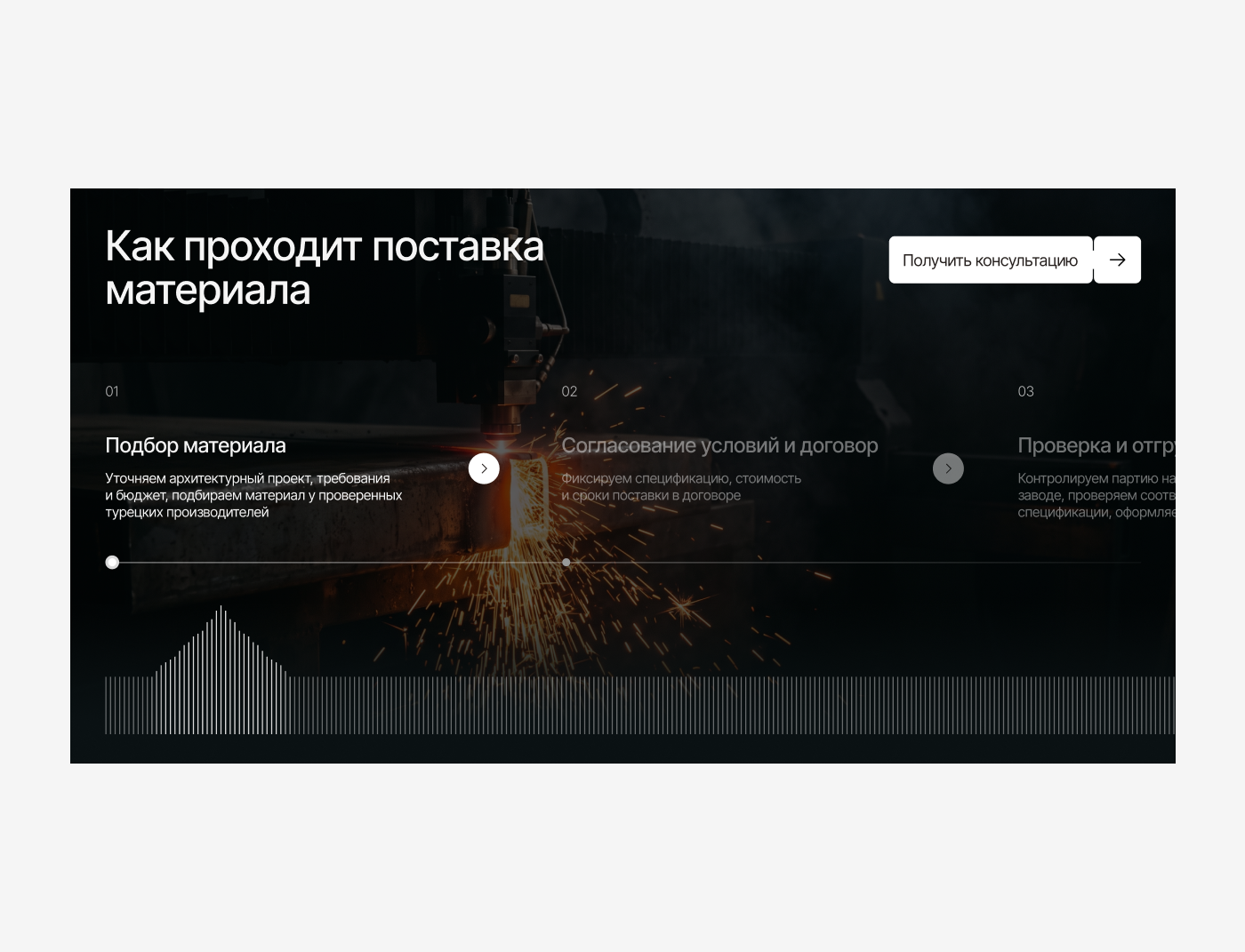 Дизайн сайта для B2B-поставщика фасадных материалов — Изображение №5 — Интерфейсы на Dprofile
