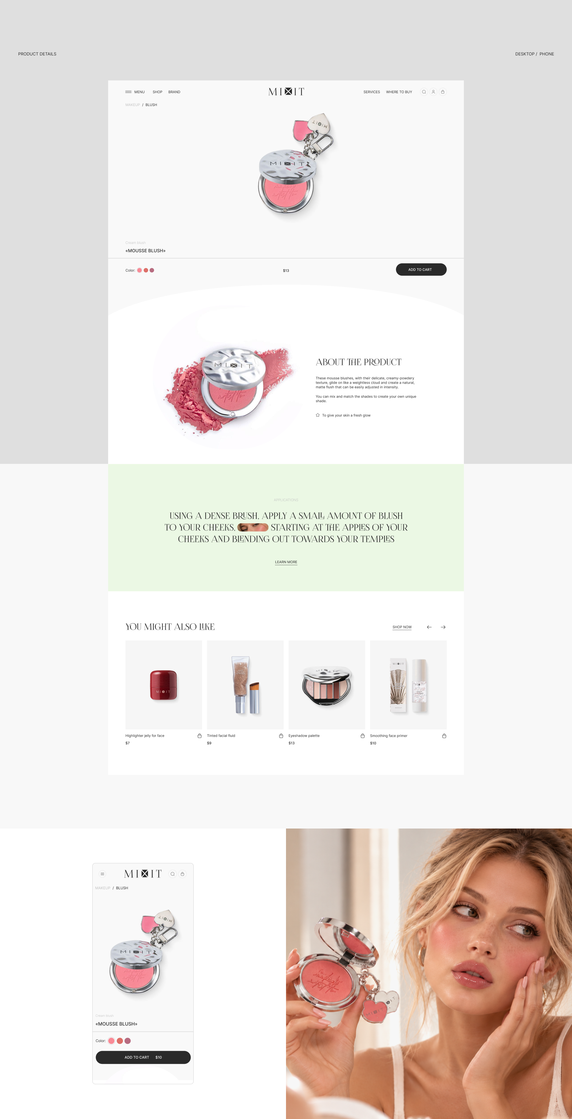 MIXIT — Concept Website Redesign — Изображение №4 — Интерфейсы на Dprofile