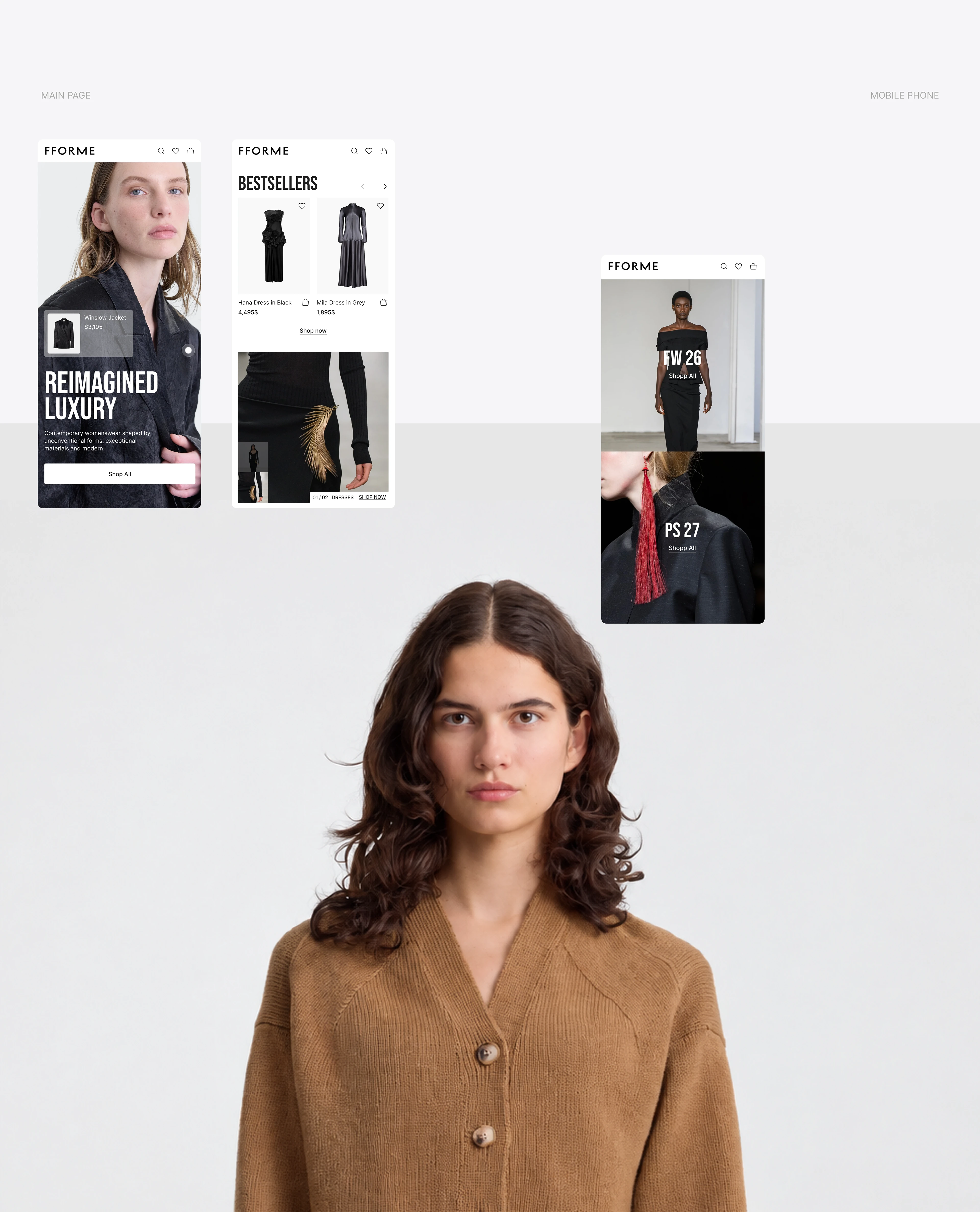 FFORME — Fashion E-commerce Redesign — Изображение №4 — Интерфейсы на Dprofile