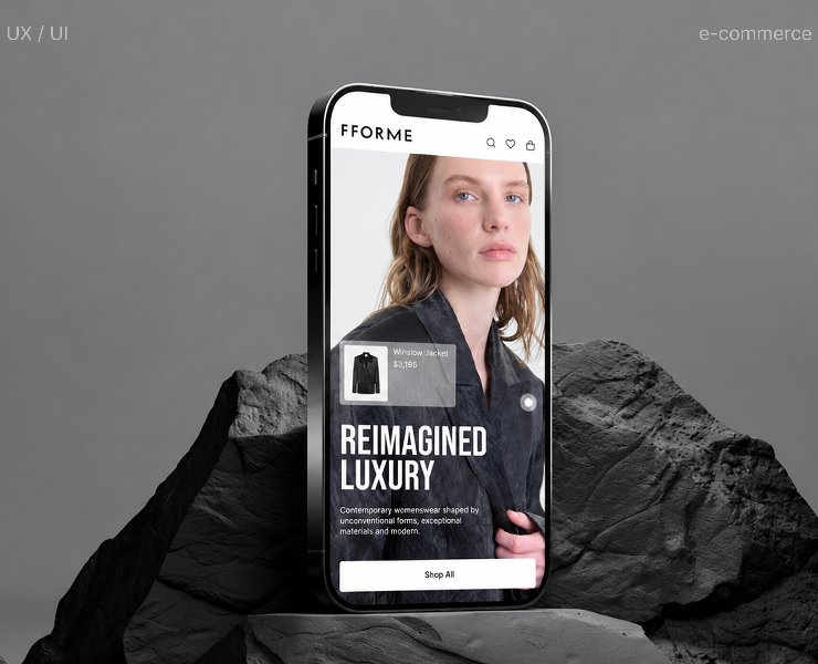 FFORME — Fashion E-commerce Redesign на Dprofile
