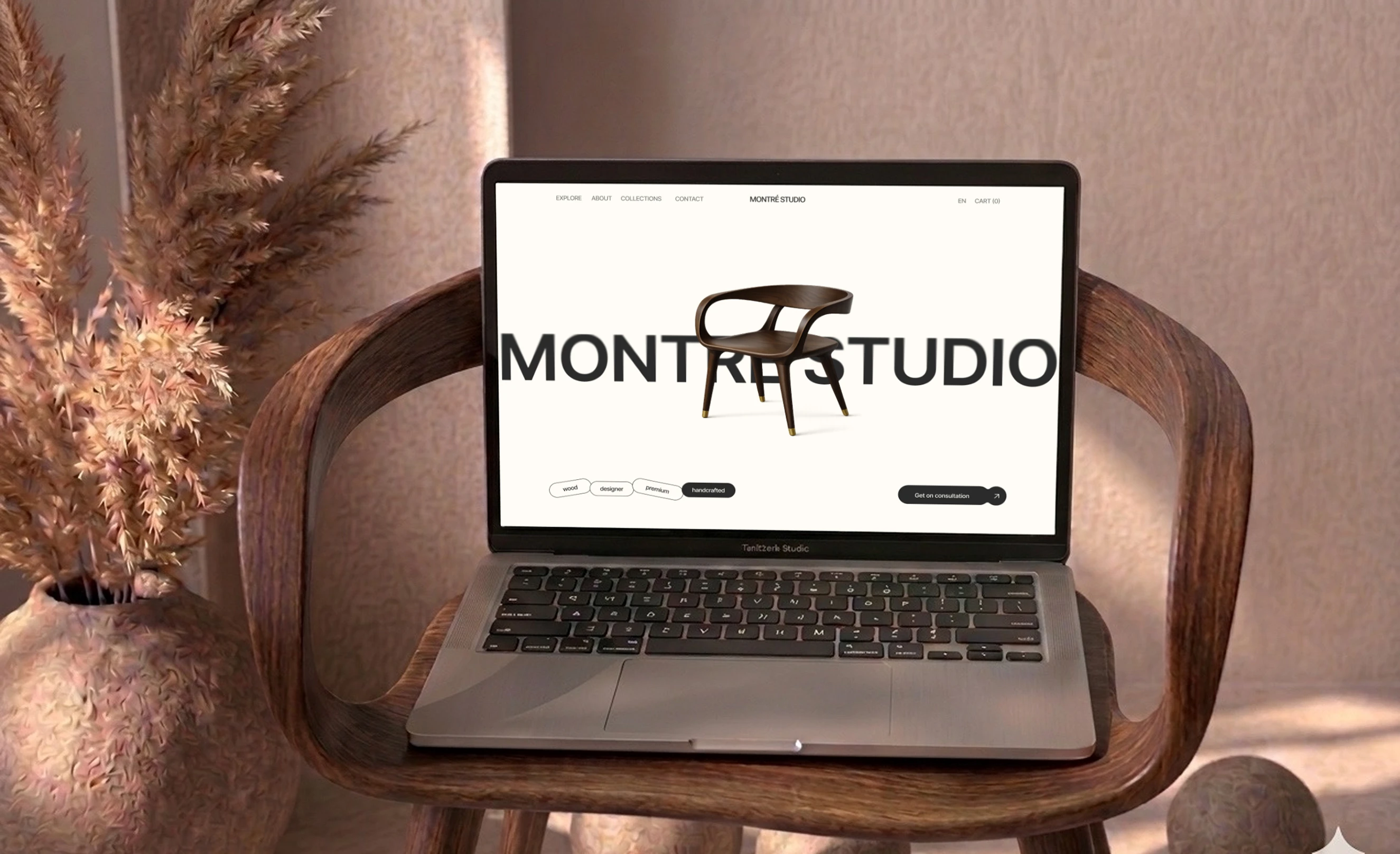 MONTRÉ STUDIO — Furniture E-commerce Website — Изображение №1 — Интерфейсы на Dprofile