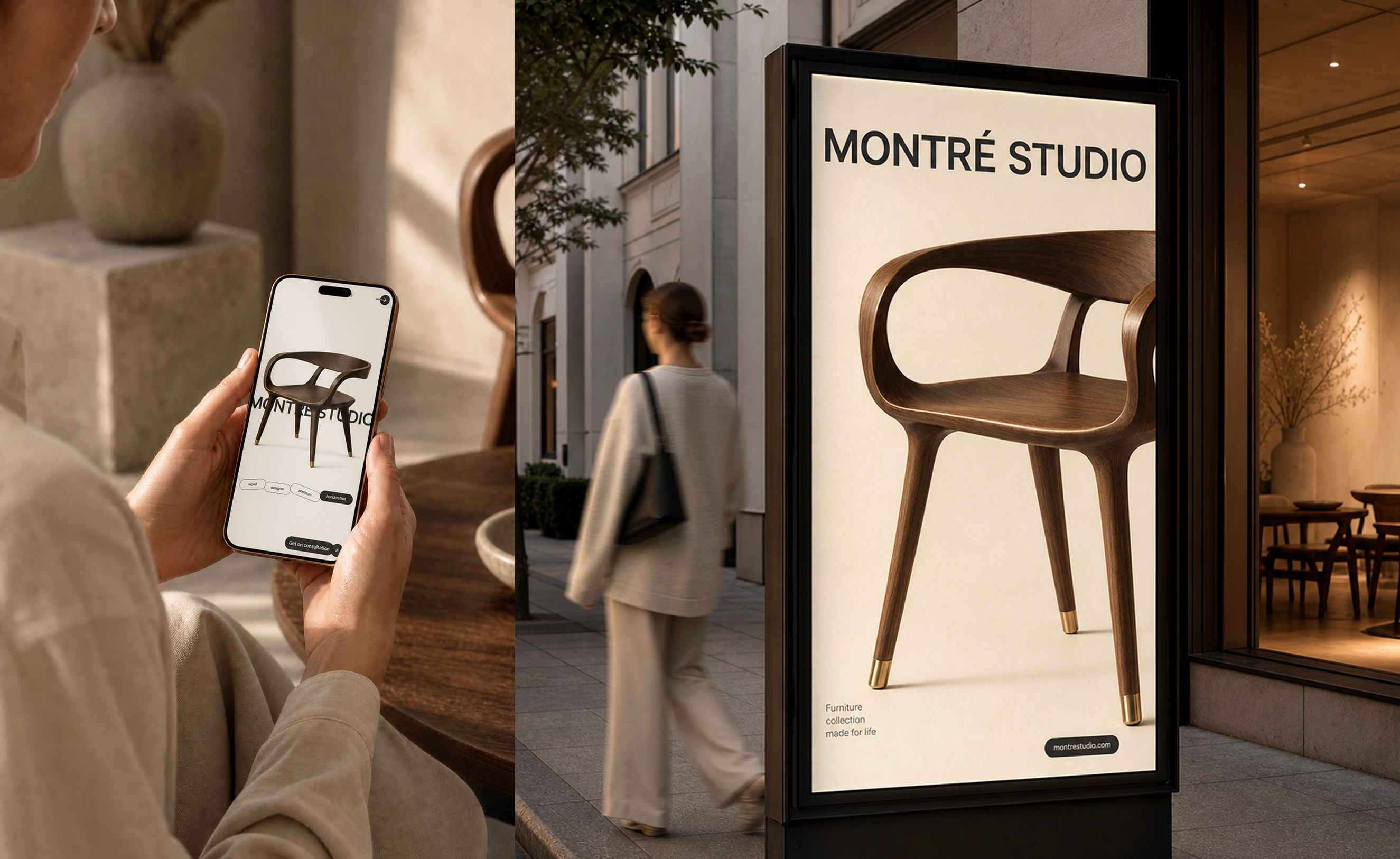 MONTRÉ STUDIO — Furniture E-commerce Website — Изображение №11 — Интерфейсы на Dprofile