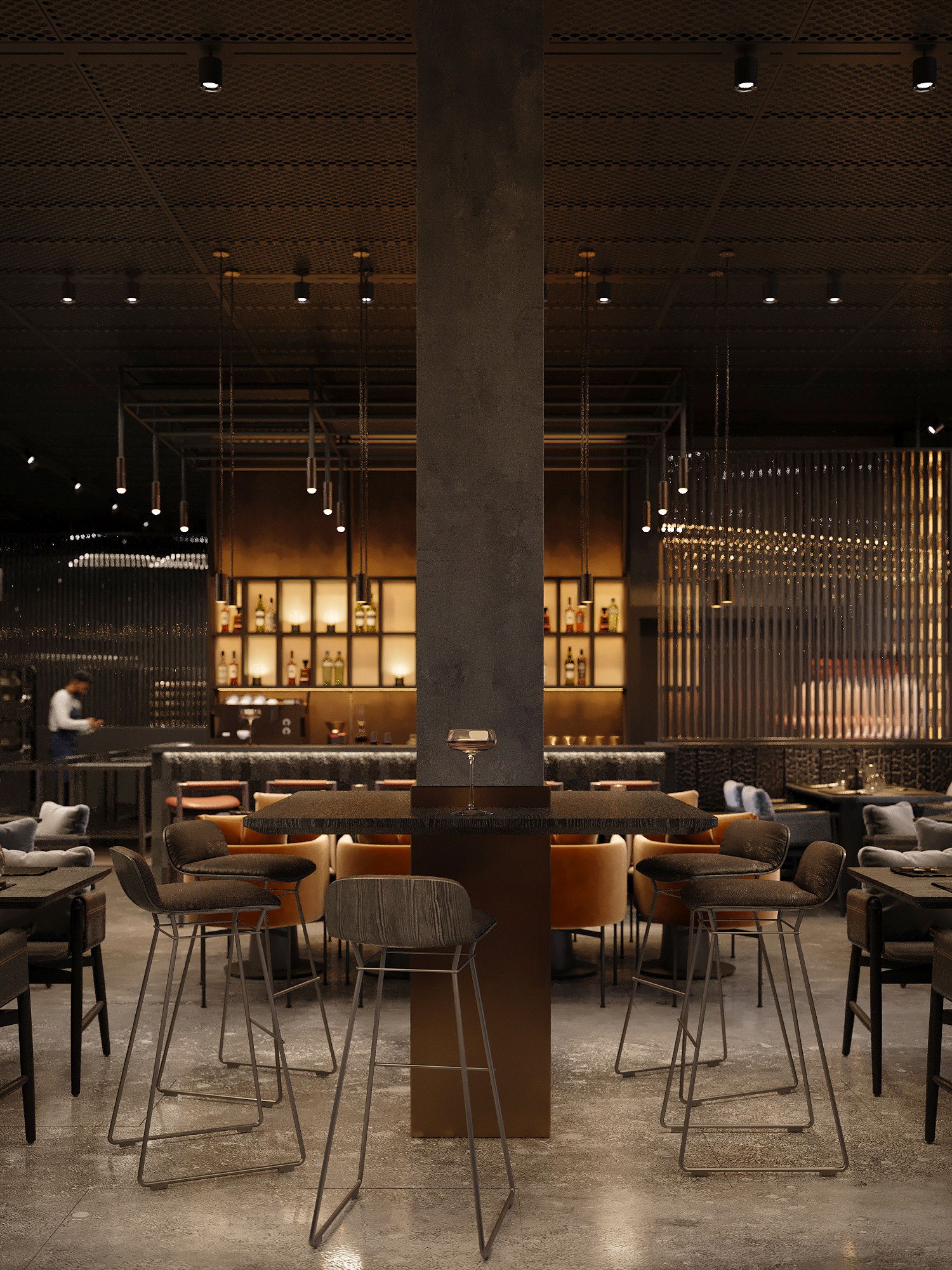 MEAT RESTAURANT SMOKE — Изображение №3 — Архитектура на Dprofile