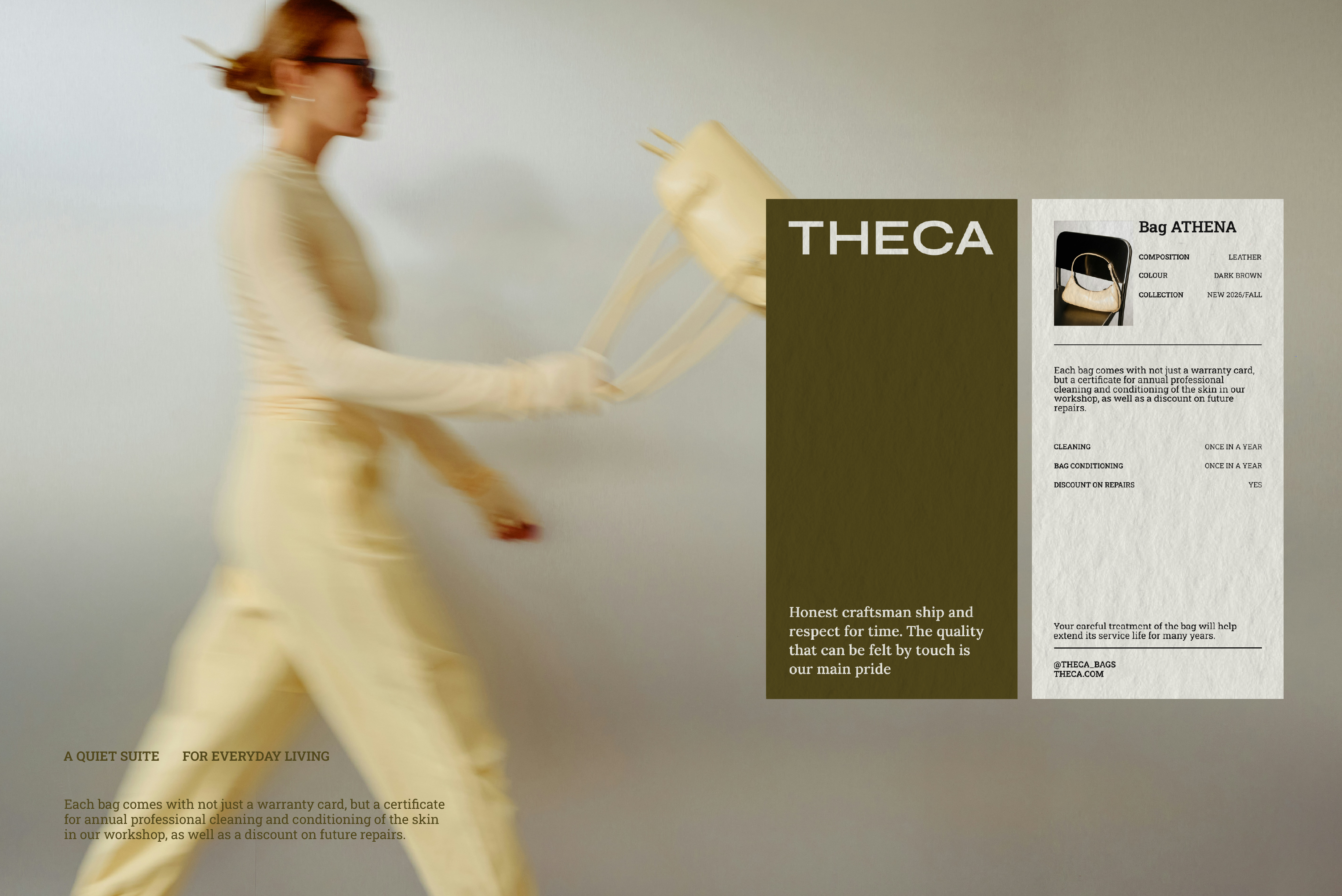 THECA / IDENTITY FOR A BAG BRAND — Изображение №3 — Брендинг на Dprofile