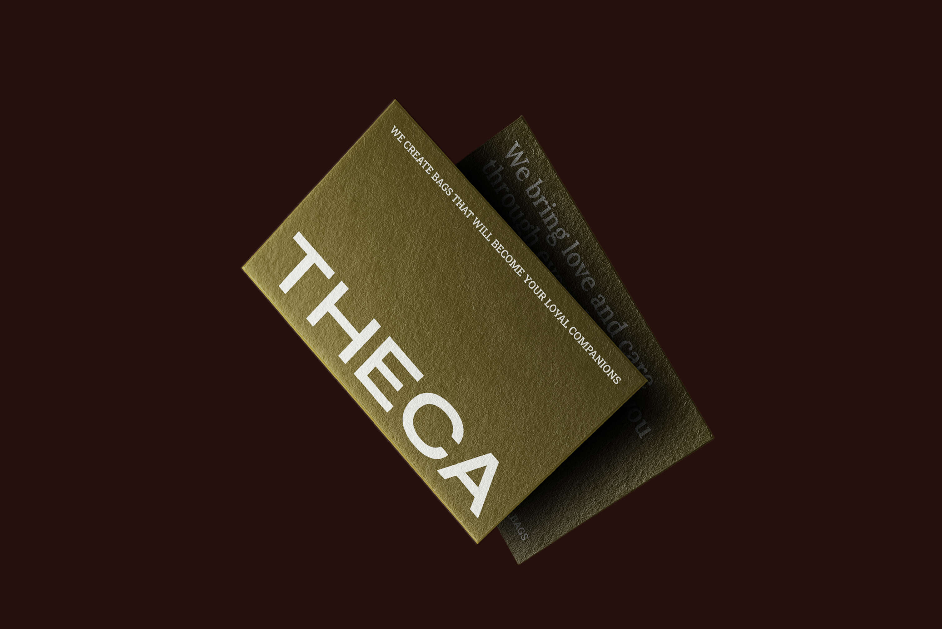 THECA / IDENTITY FOR A BAG BRAND — Изображение №4 — Брендинг на Dprofile
