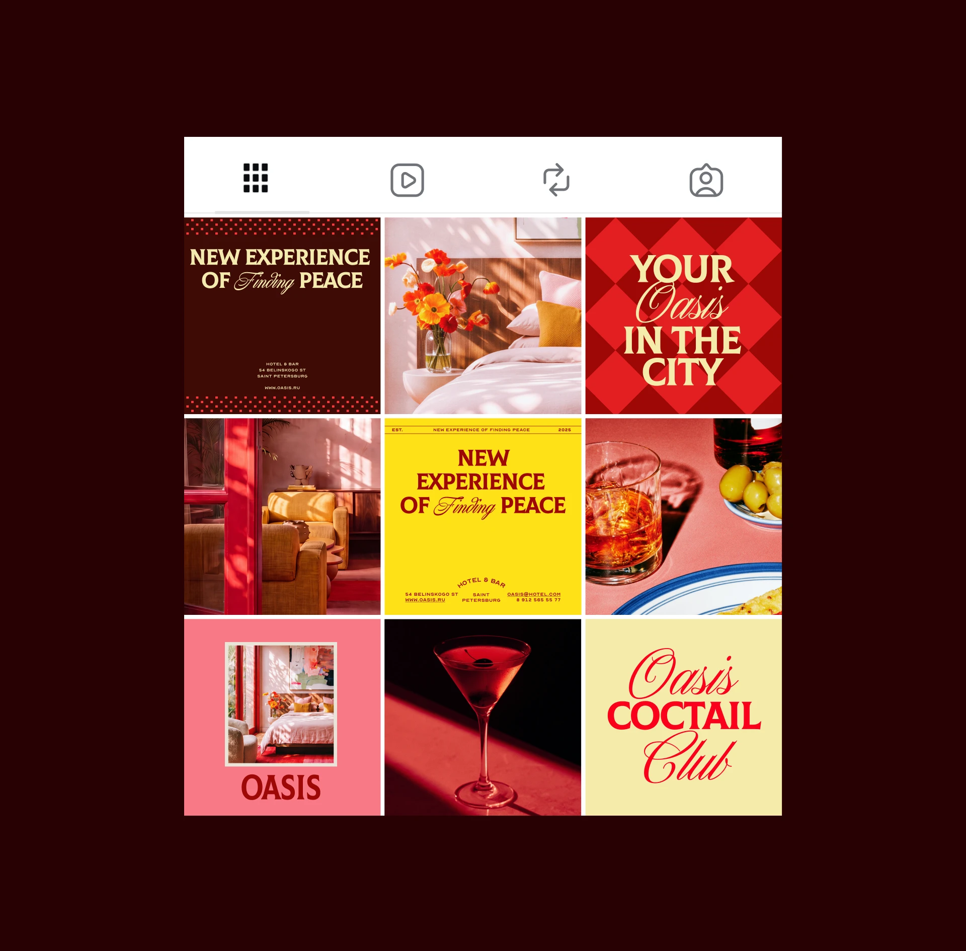 Oasis Hotel | Фирменный стиль — Изображение №20 — Брендинг на Dprofile