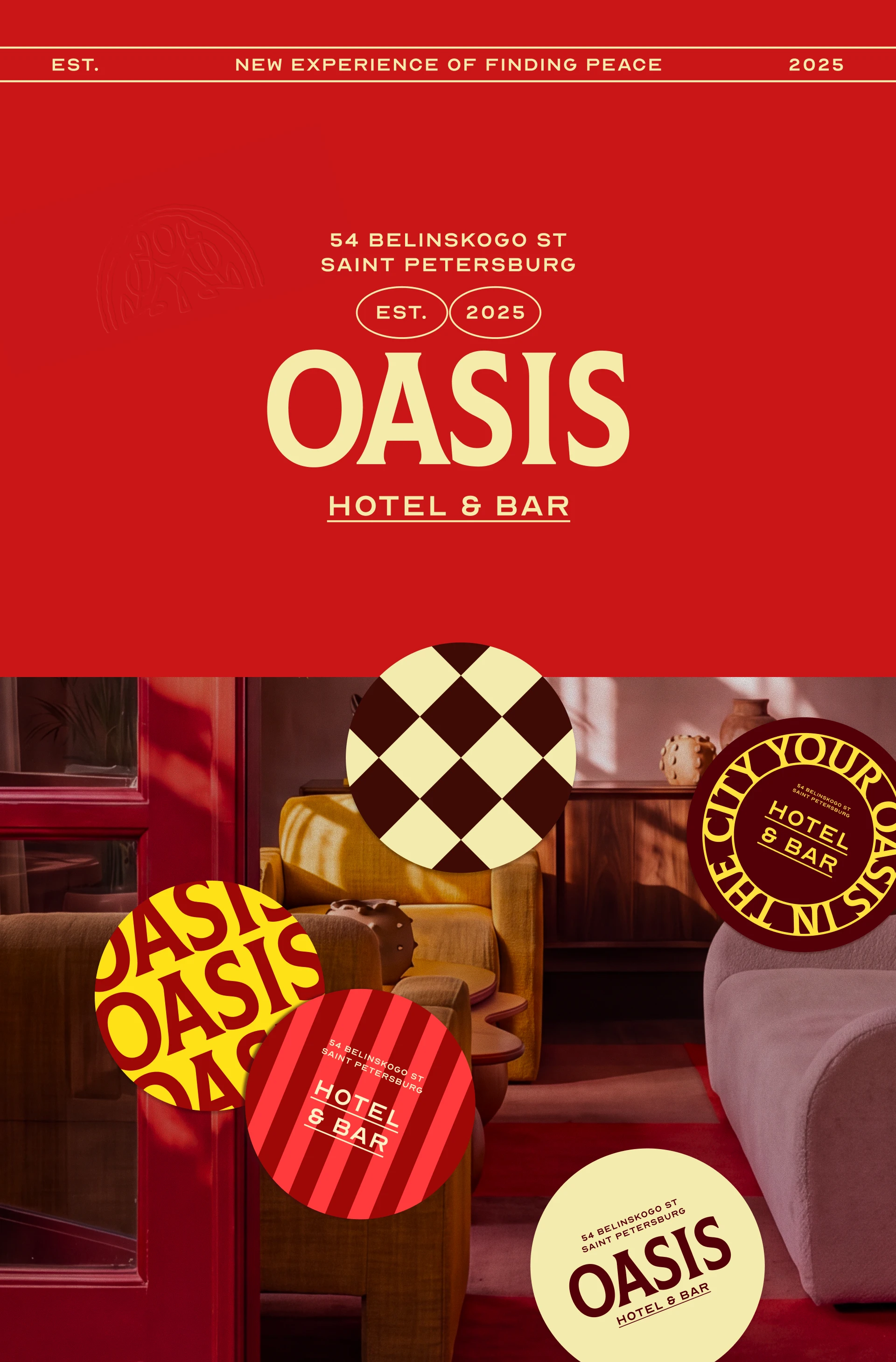 Oasis Hotel | Фирменный стиль — Изображение №8 — Брендинг на Dprofile
