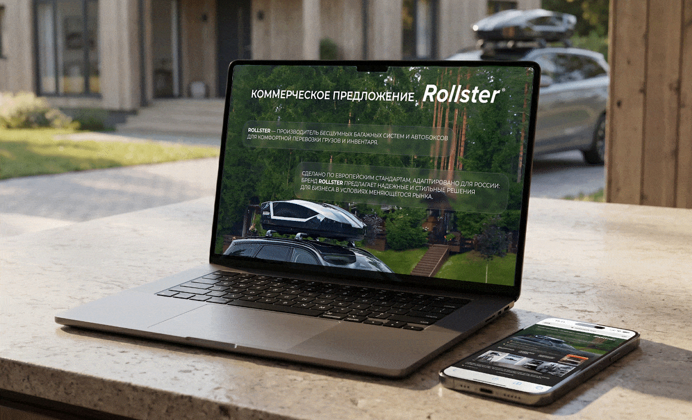 Rollster — Коммерческое предложение / Brand Pitch Deck — Изображение №2 — Брендинг, Маркетинг на Dprofile